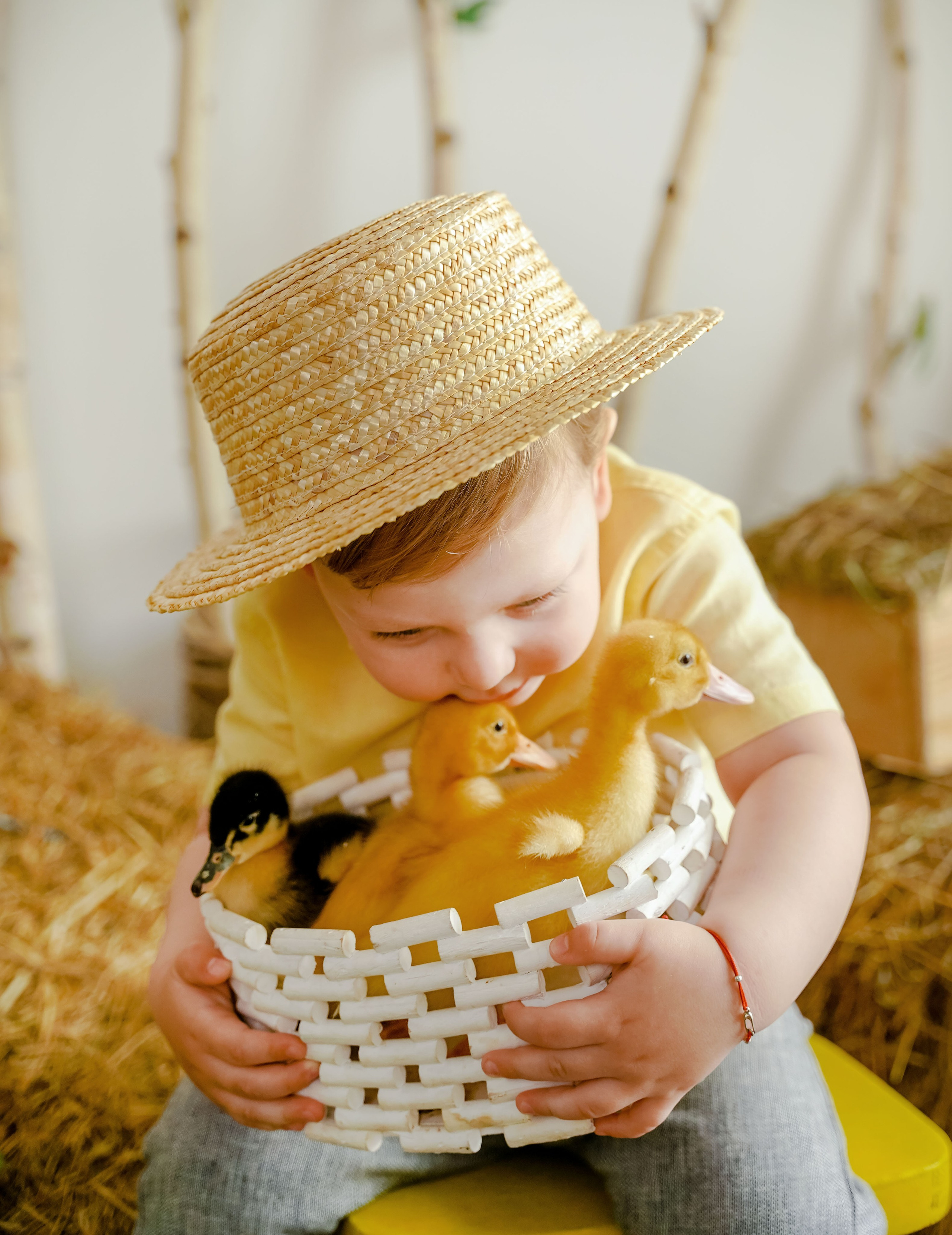 ПРОЕКТ «ПАСХАЛЬНЫЙ» С УТЯТАМИ. Фотограф в Ялте Инна Найден. Детский и семейный фотограф