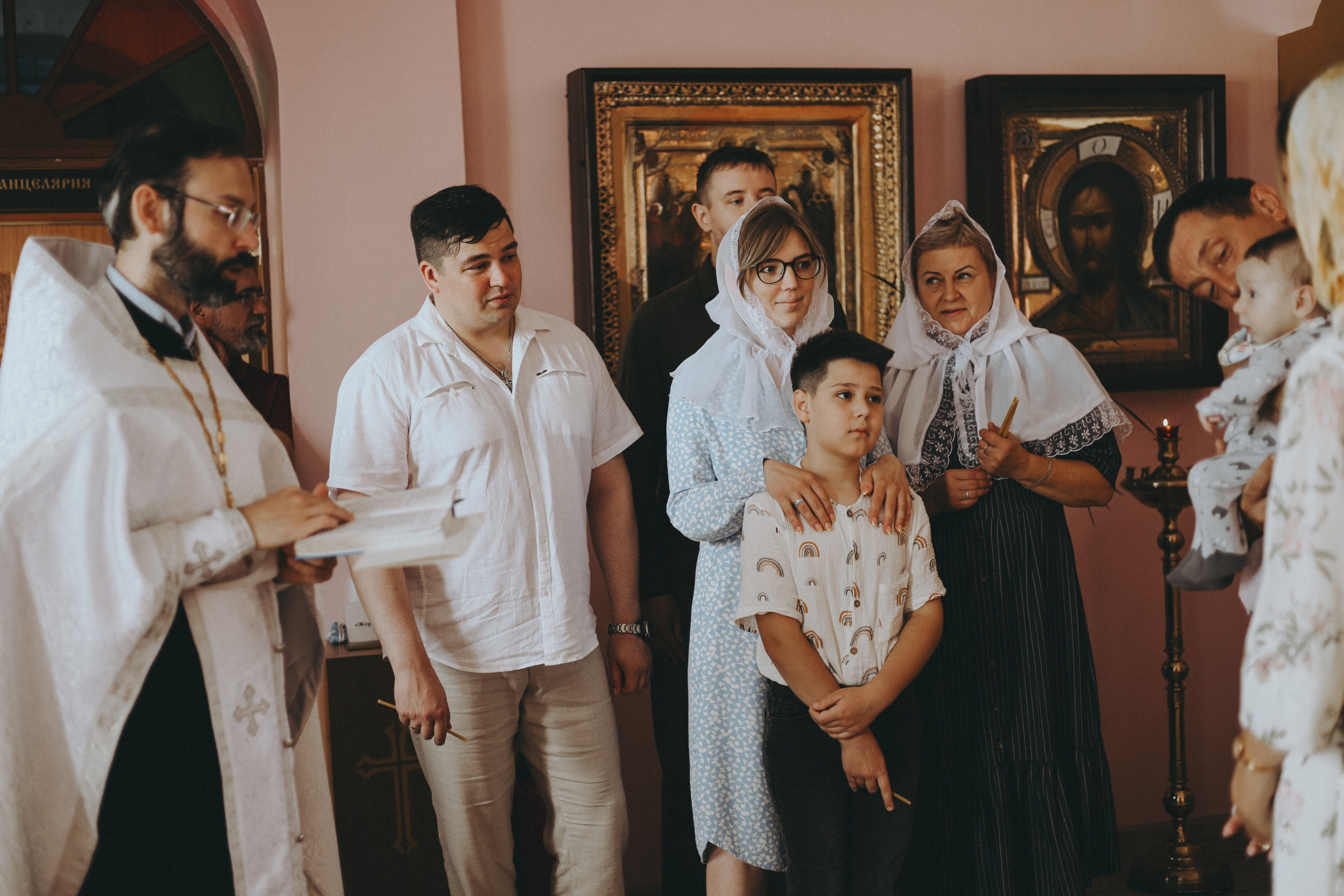 Крещение Мирона. Фотограф Мария Лаенко