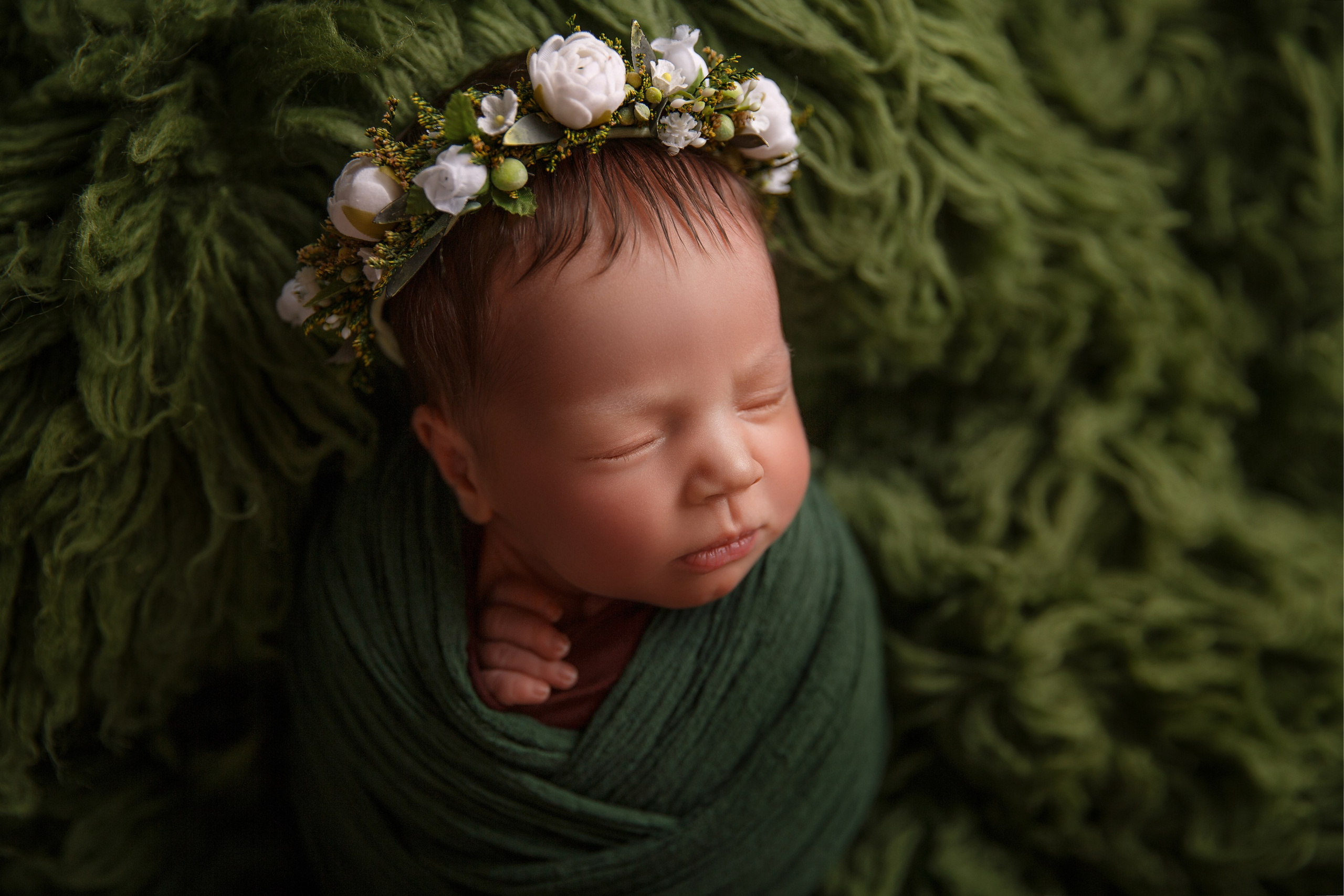 Forest green. Фотограф новорожденных, семейный фотограф в Санкт-Петербурге