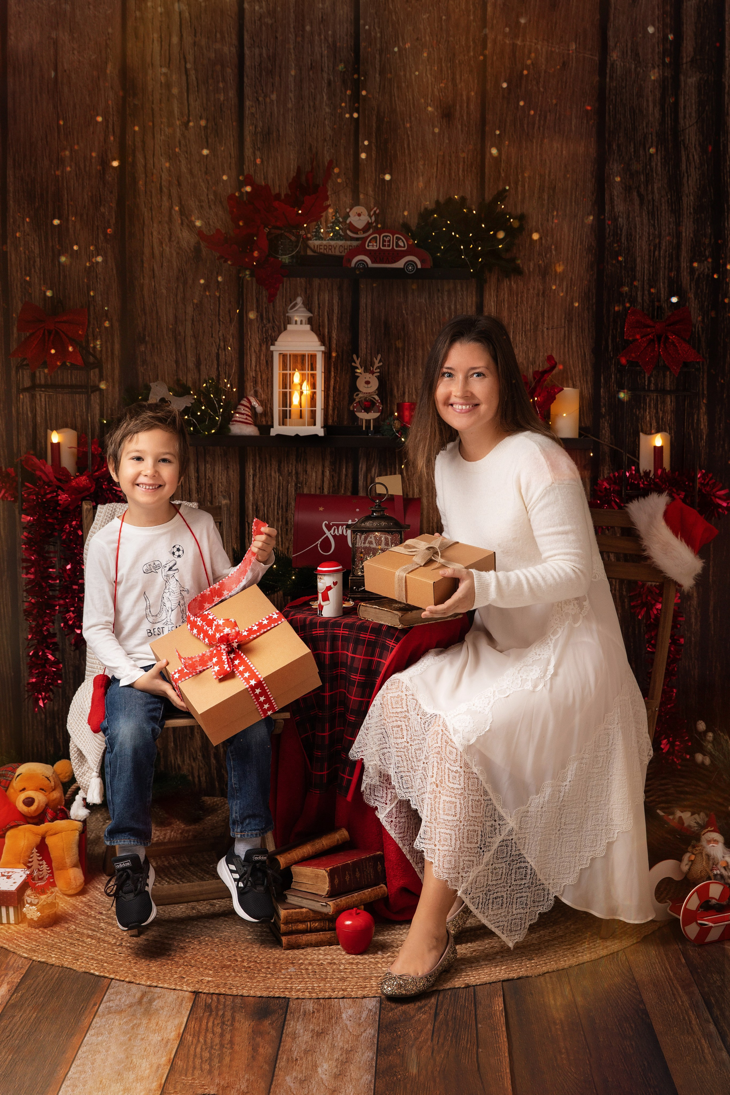 Новогодние открытки. Фотограф новорожденных, семейный фотограф в Санкт-Петербурге