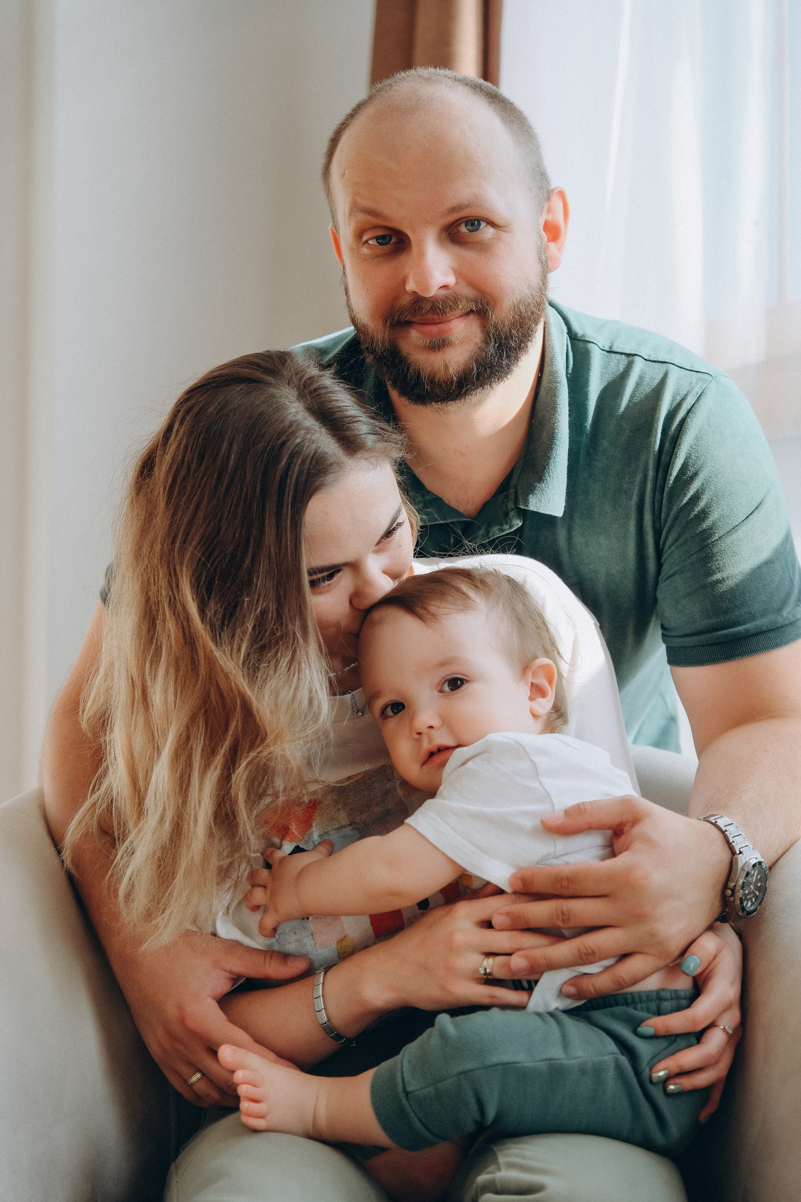 Семейная фотосессия, фотосессия в Москве. Ньюборн и детский фотограф в Москве Шигина Марина