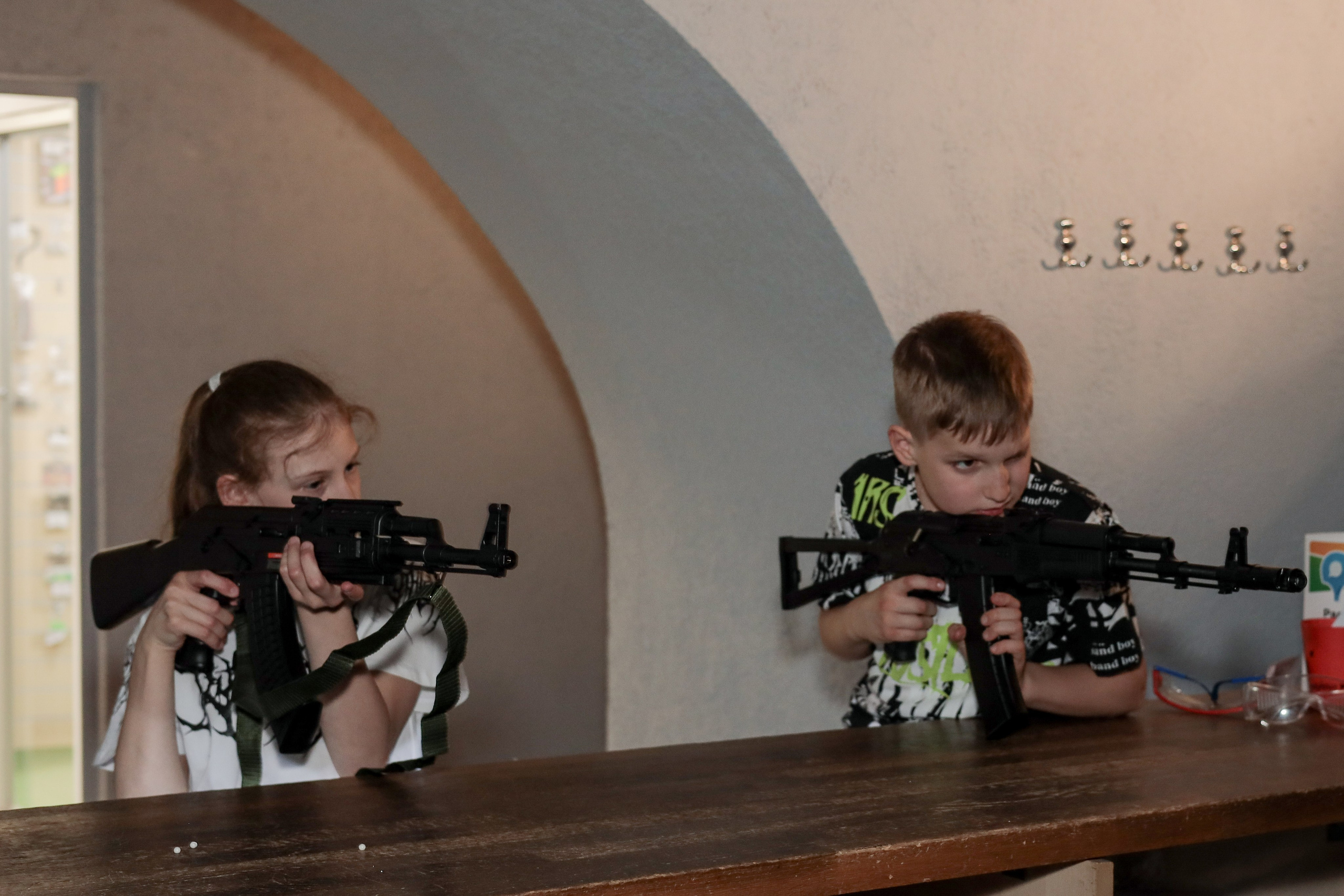 День рождение в стрелковом клубе. Фотограф Надршина Лилия