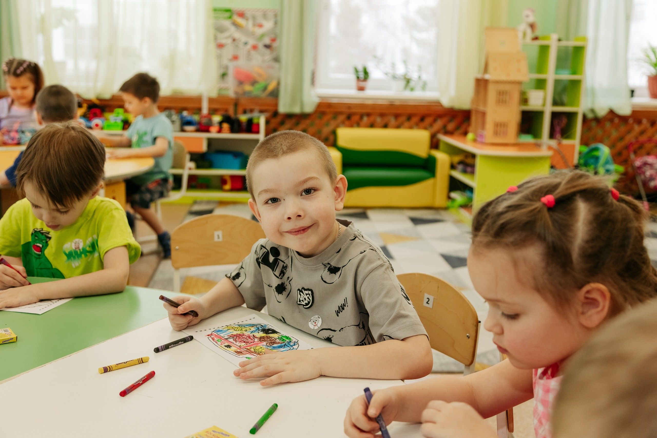 Репортаж в саду (1 день из жизни сада). Фотограф на первый годик, семейный и детский фотограф в Новосибирске