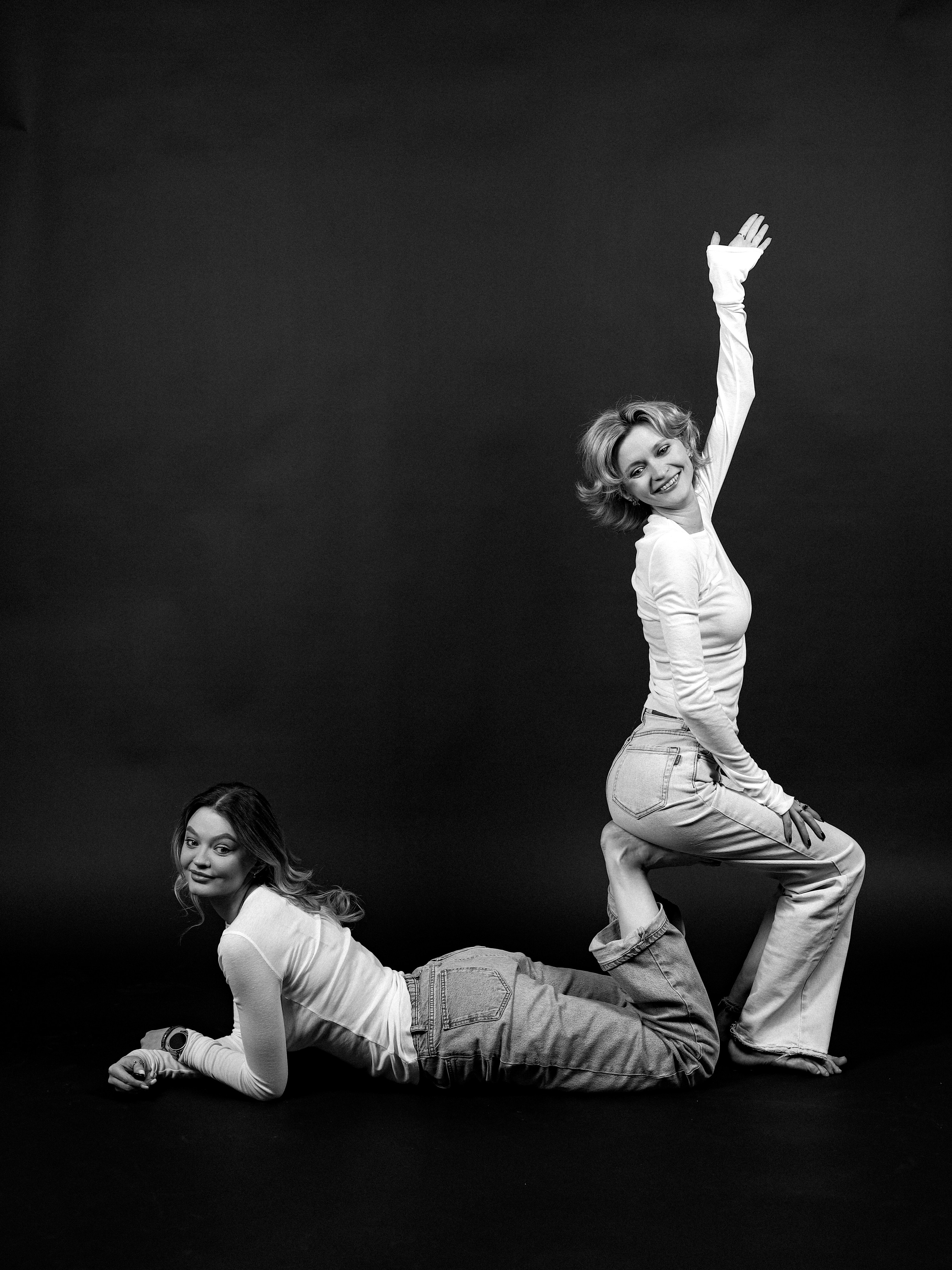 Дарья и Анна. Фотостудия без фотографа Чехов. Первая студия автопортрета в Чехове