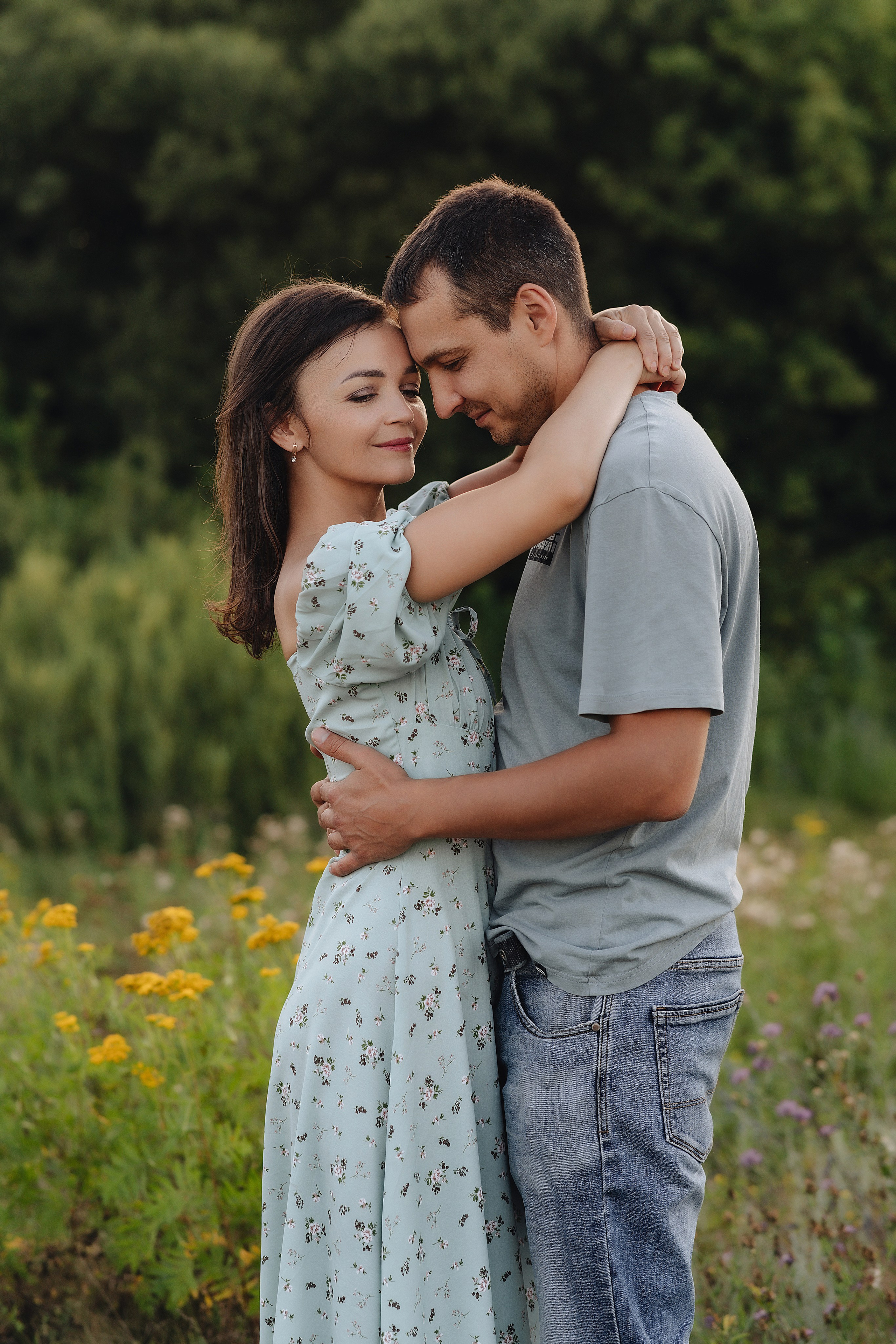 Семейная съемка на закате. Фотограф Карина Шмулёва. Воронеж и область