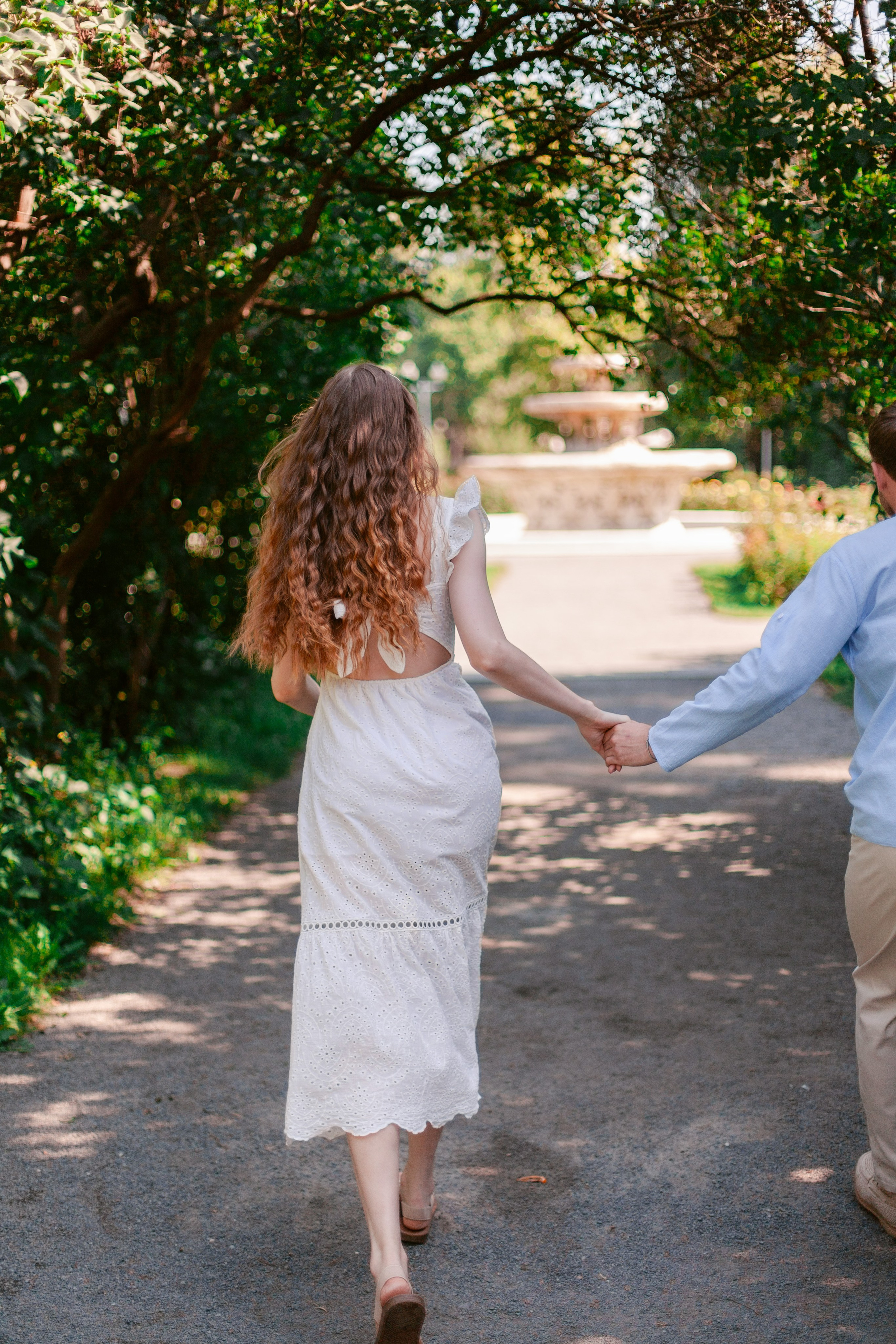 Прогулка лавстори предсвадебная в Парке Горького