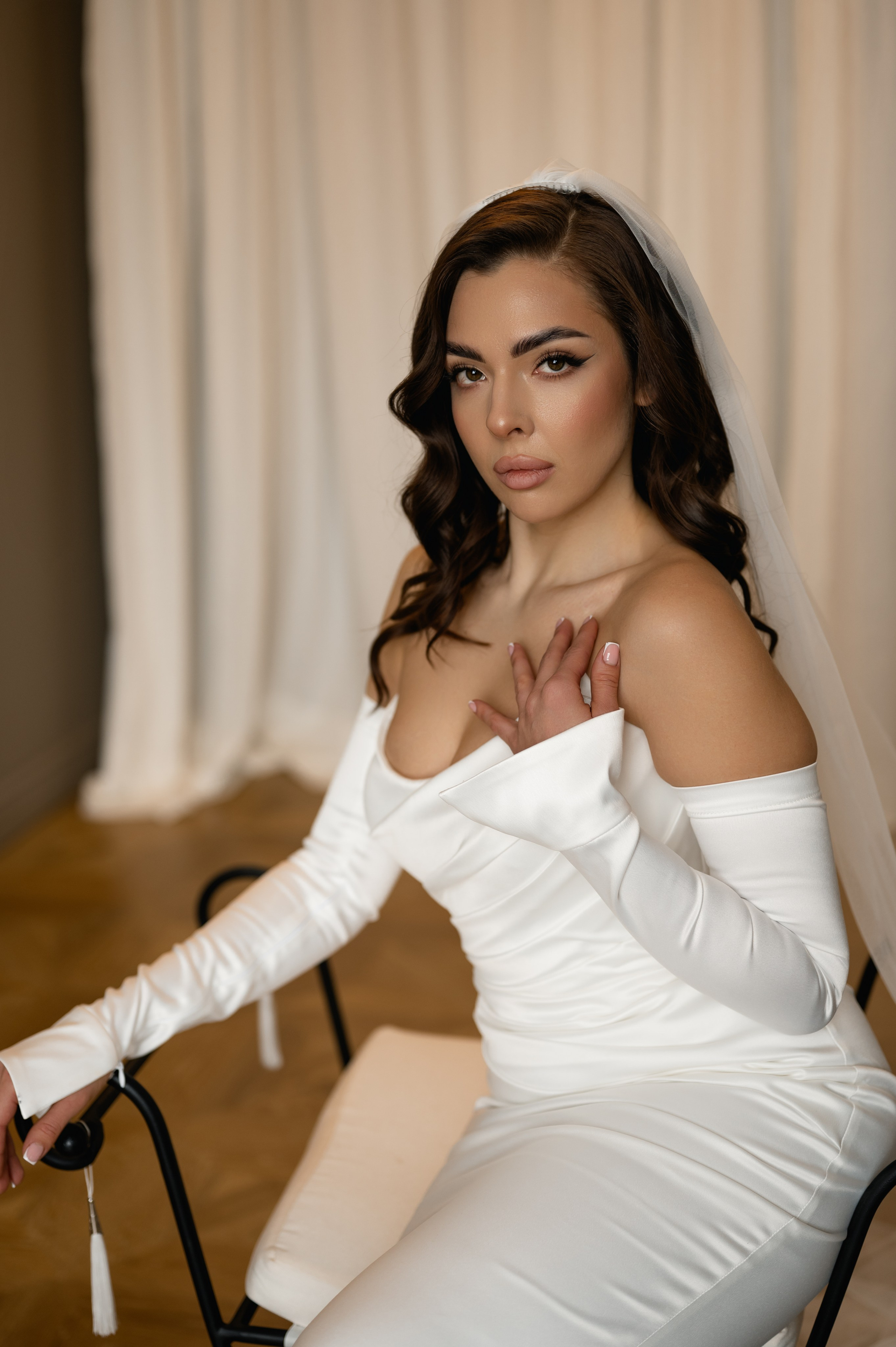 Свадебная фотосессия в студии. Свадебный и семейный фотограф в Краснодаре Алина Мельник