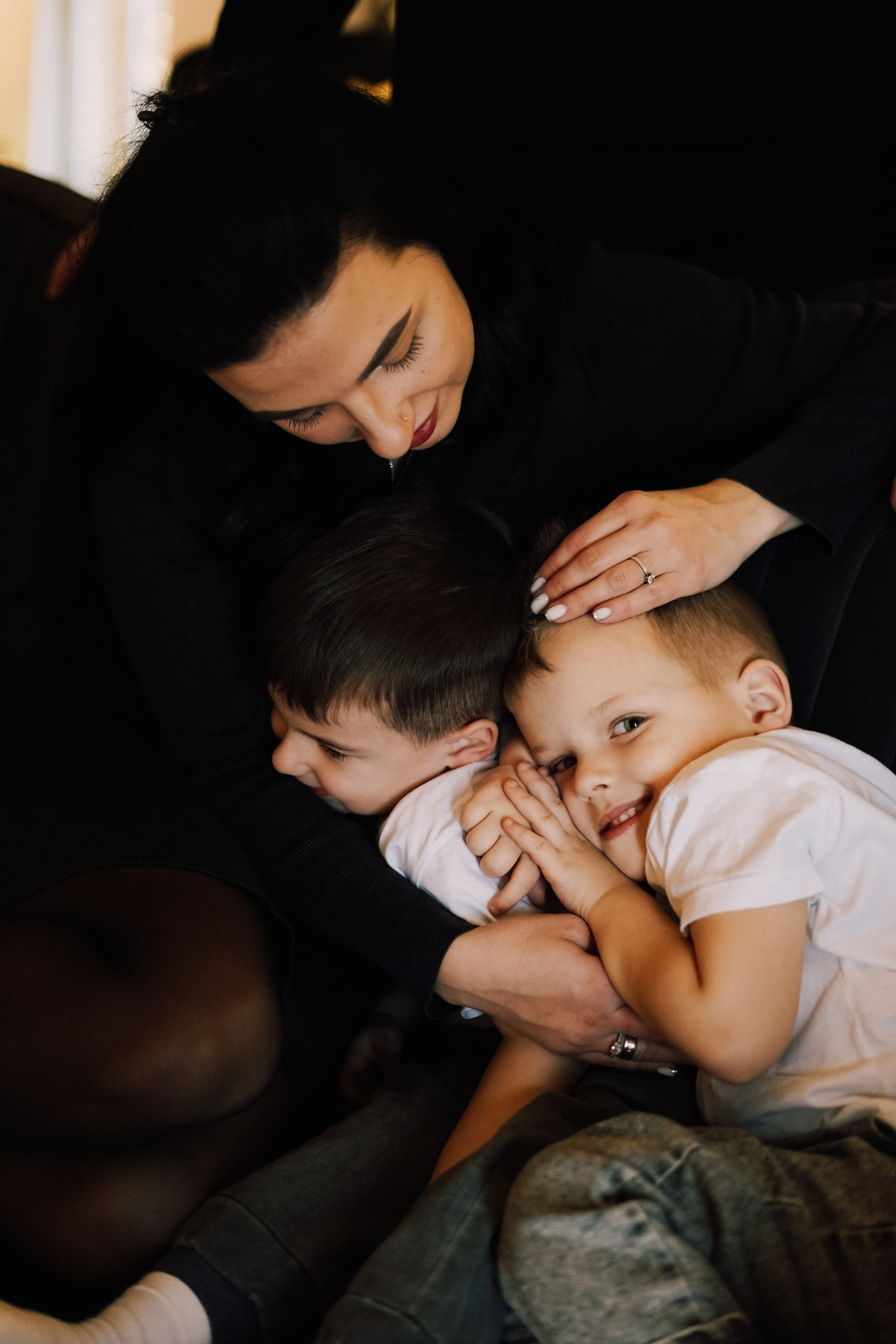 Семейная новогодняя. Портретный и семейный фотограф в Мариуполе, РФ. Даша Жогло