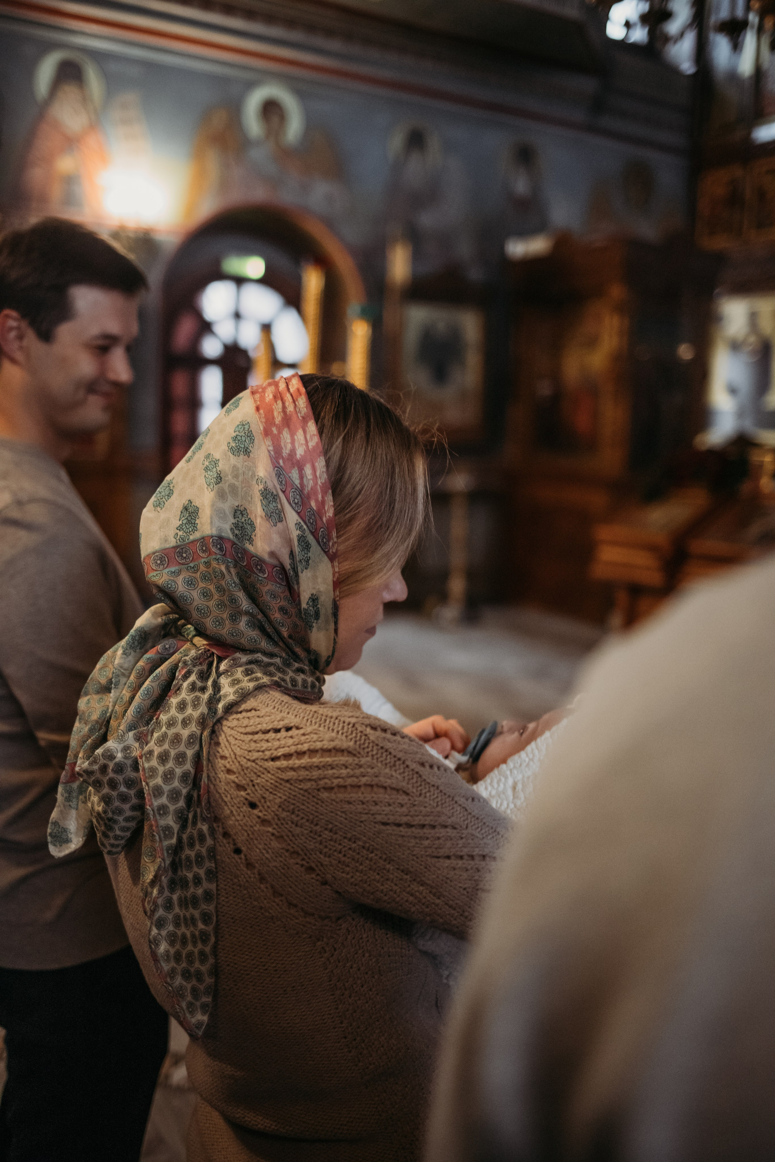 Крещение Тимофея. Семейный и детский фотограф в Москве Александра Нараевская