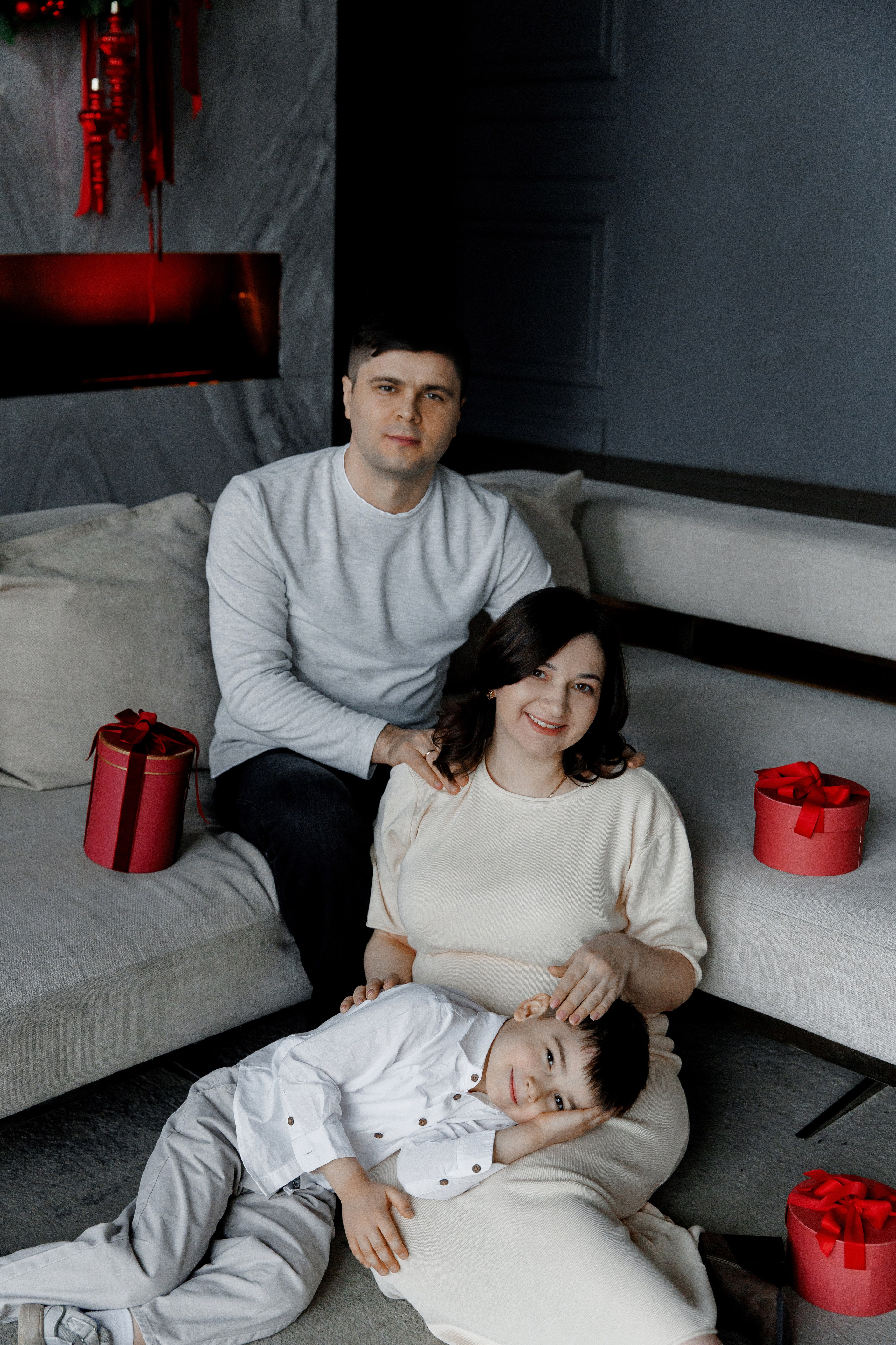 Фотосессия беременности, фотостудия Мимика. Фотограф Александра Сыщенко