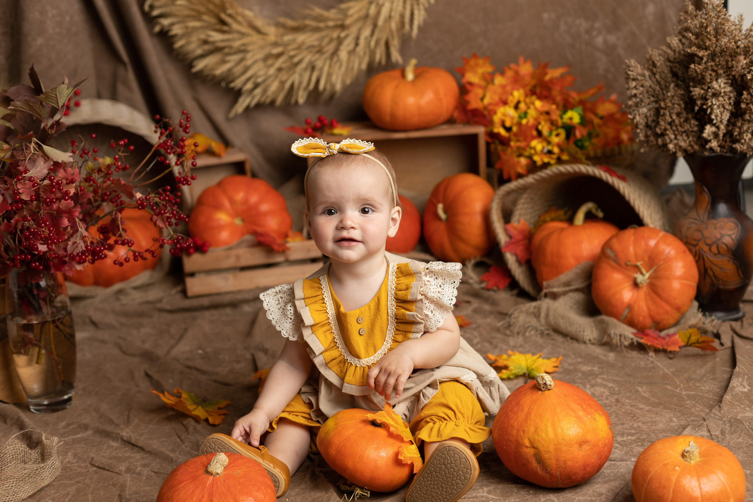 Осенний фотопроект. Фотограф новорожденных, детский фотограф в г. Оренбурге Екатерина Козлова