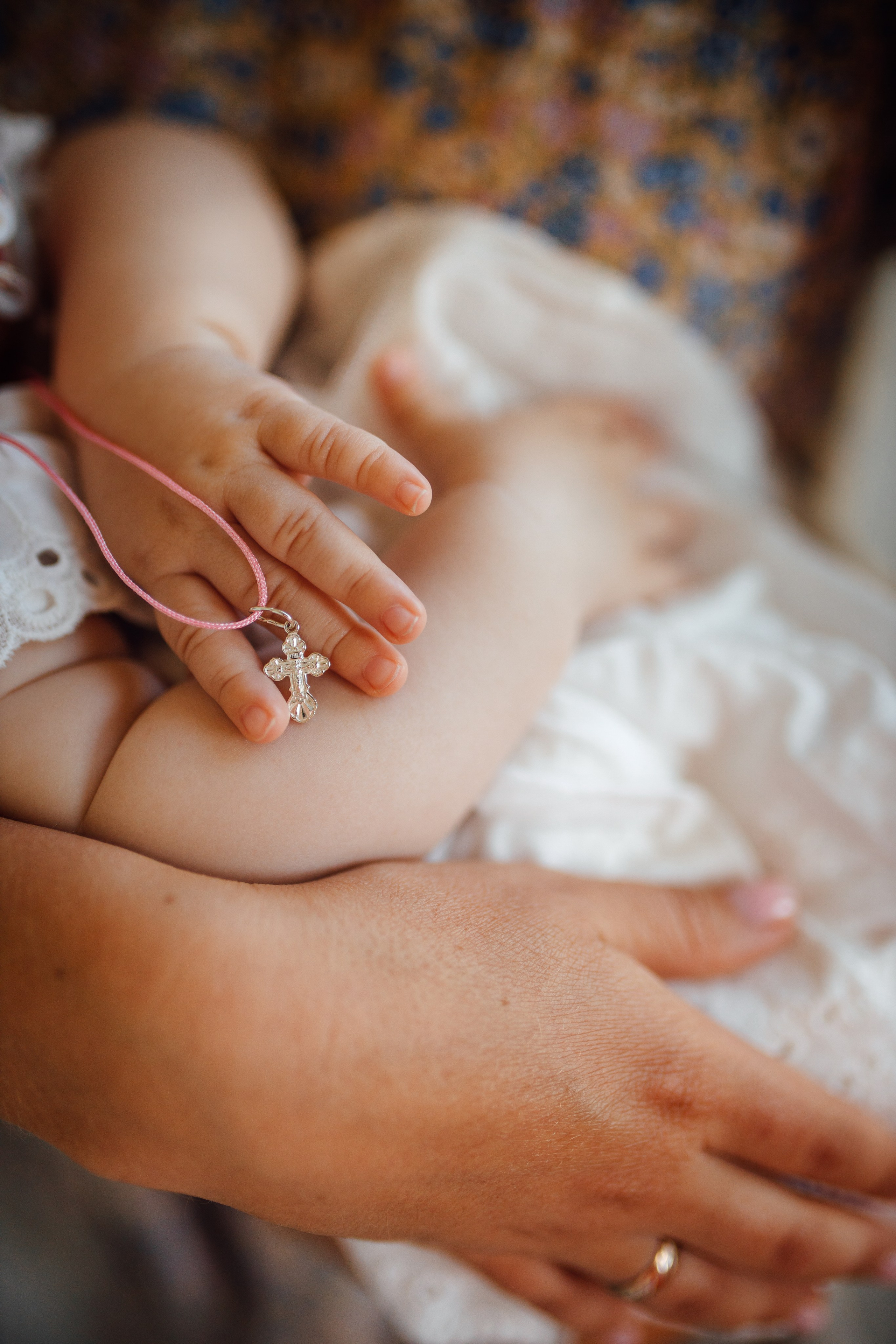 Крещение Аделины, храм Святой Троицы, июль 2024