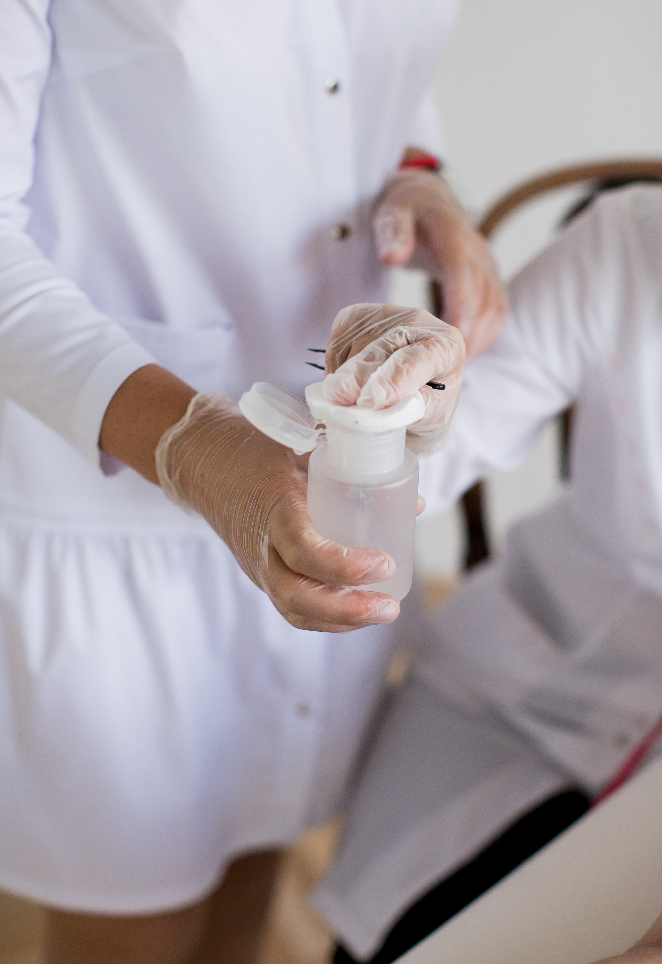 Контент съёмка для эксперта по электродепиляции. Портретный фотограф в Красноярске Акифьева Евгения