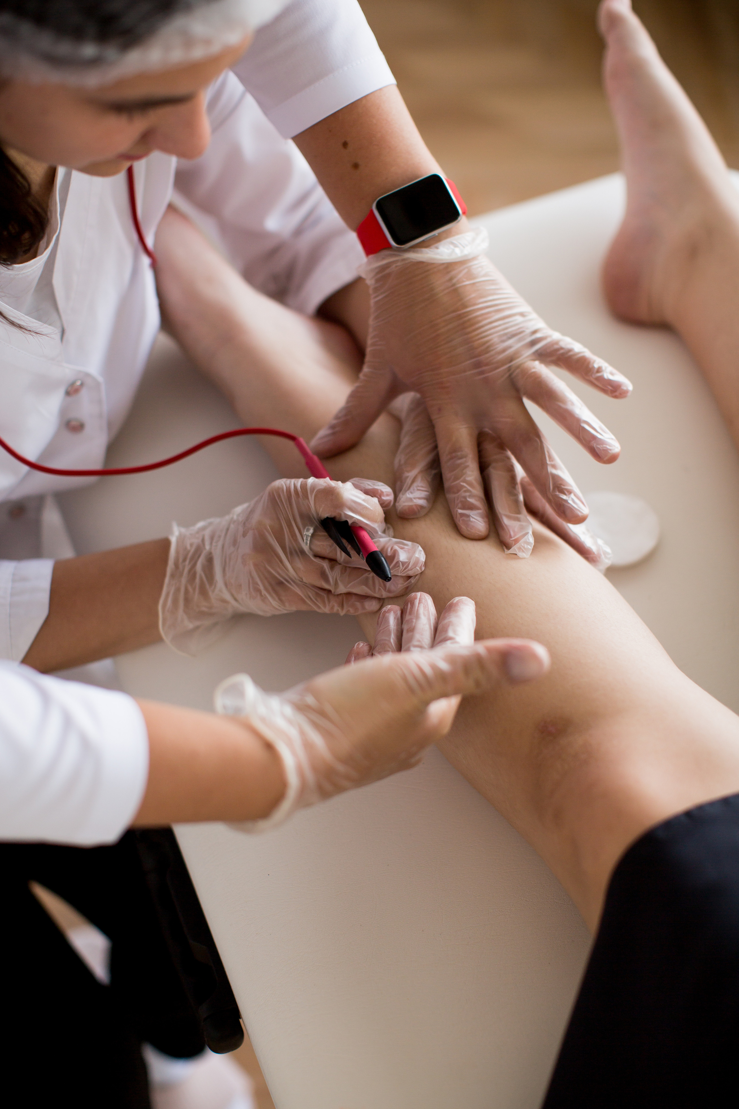 Контент съёмка для эксперта по электродепиляции. Портретный фотограф в Красноярске Акифьева Евгения