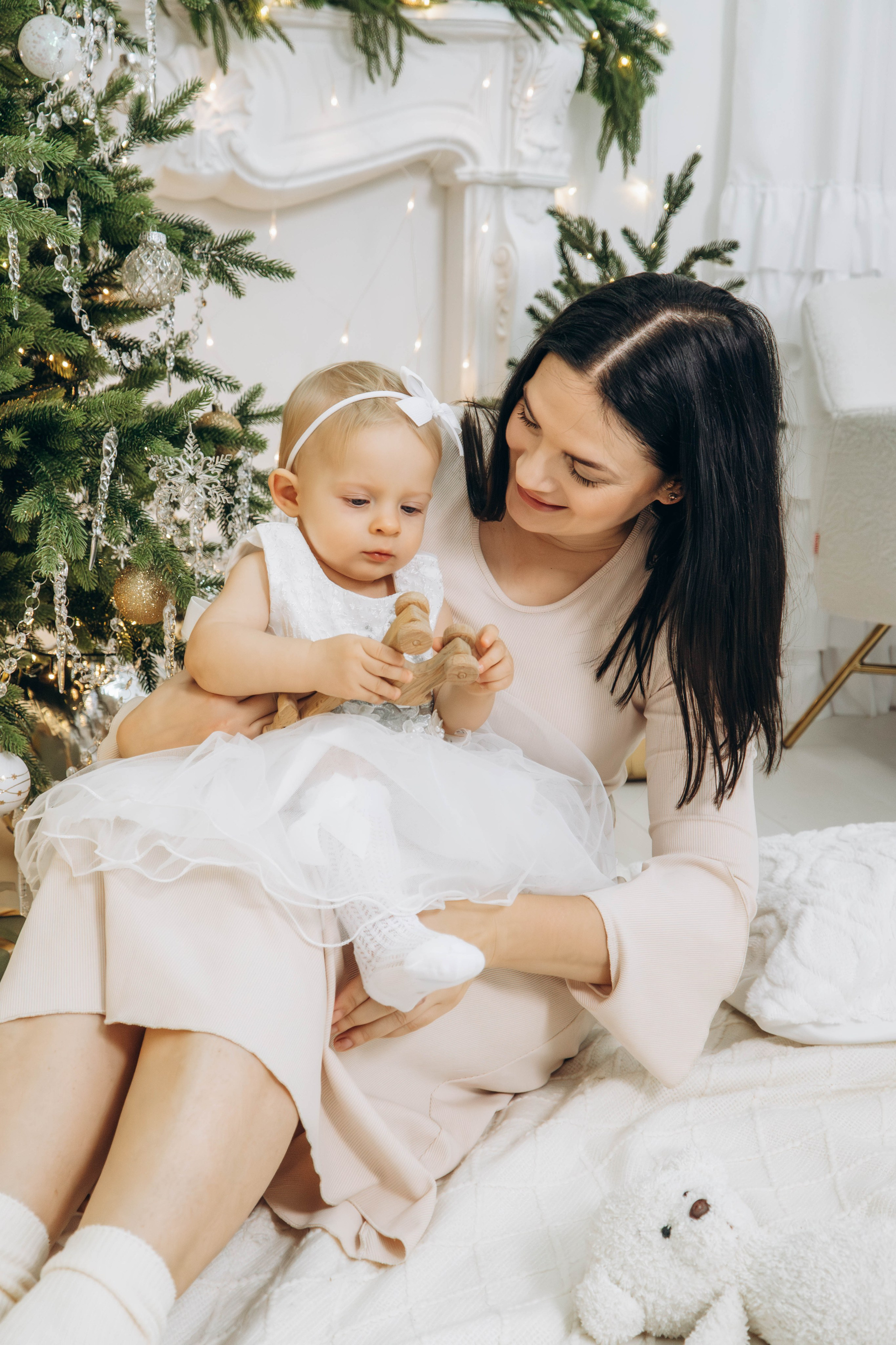 Съемка на годик малышки. Студия «LuLu». Фотограф Москва Валерия Веденина