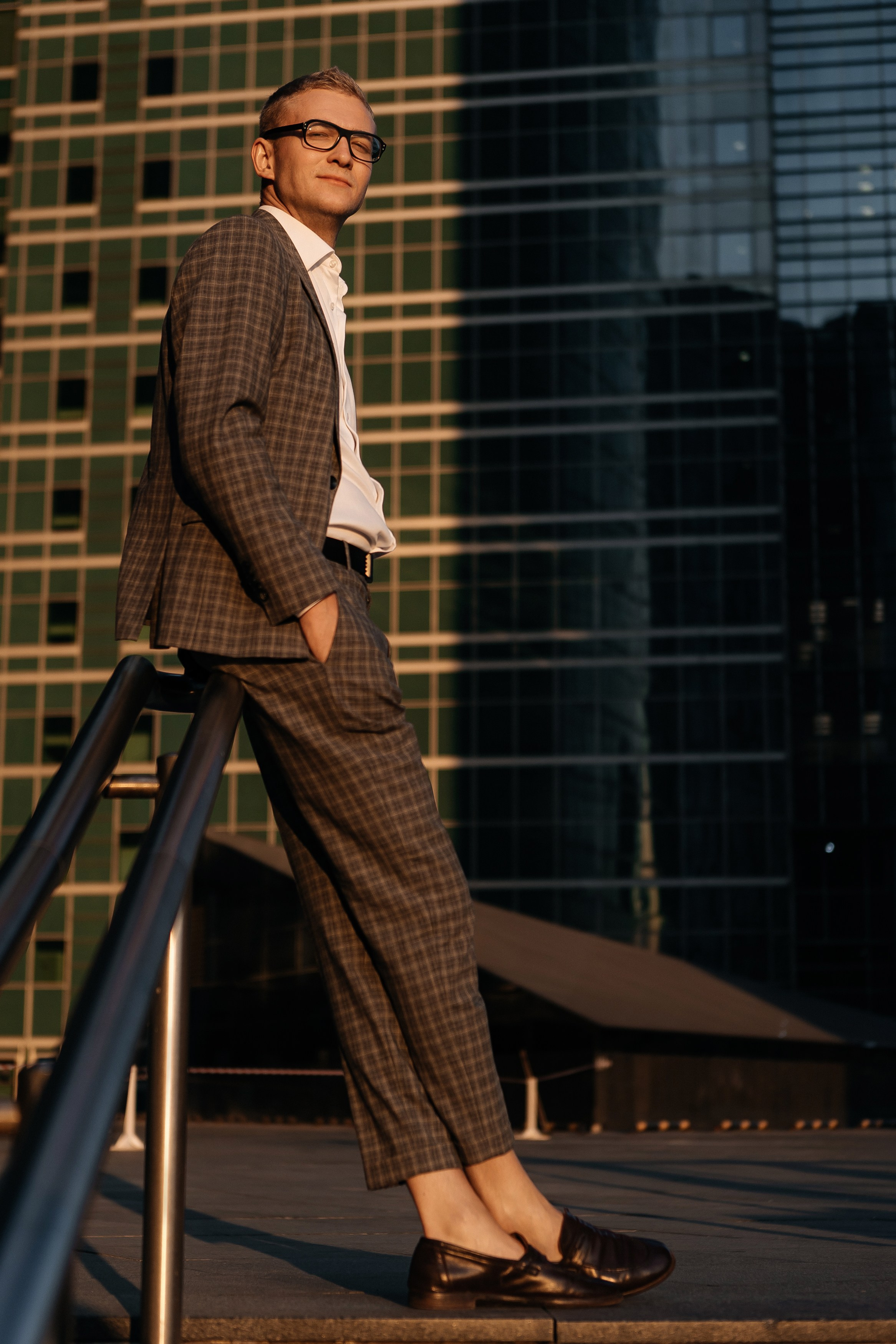 Moscow City бизнес портрет. Фотограф в Москве Дмитрий Жарков