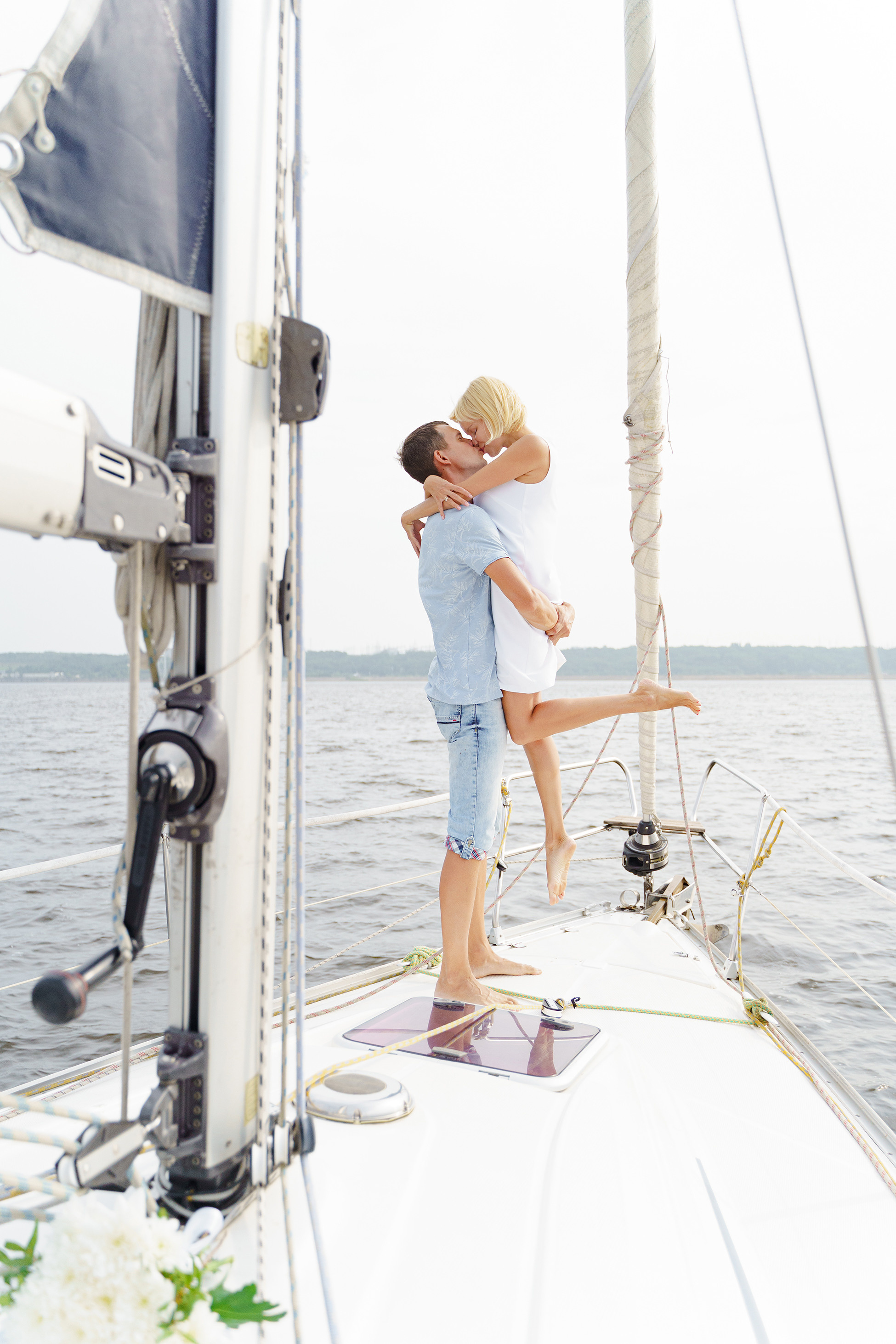 Годовщина свадьбы (прогулка на яхте). Фотограф Иван Пичушкин