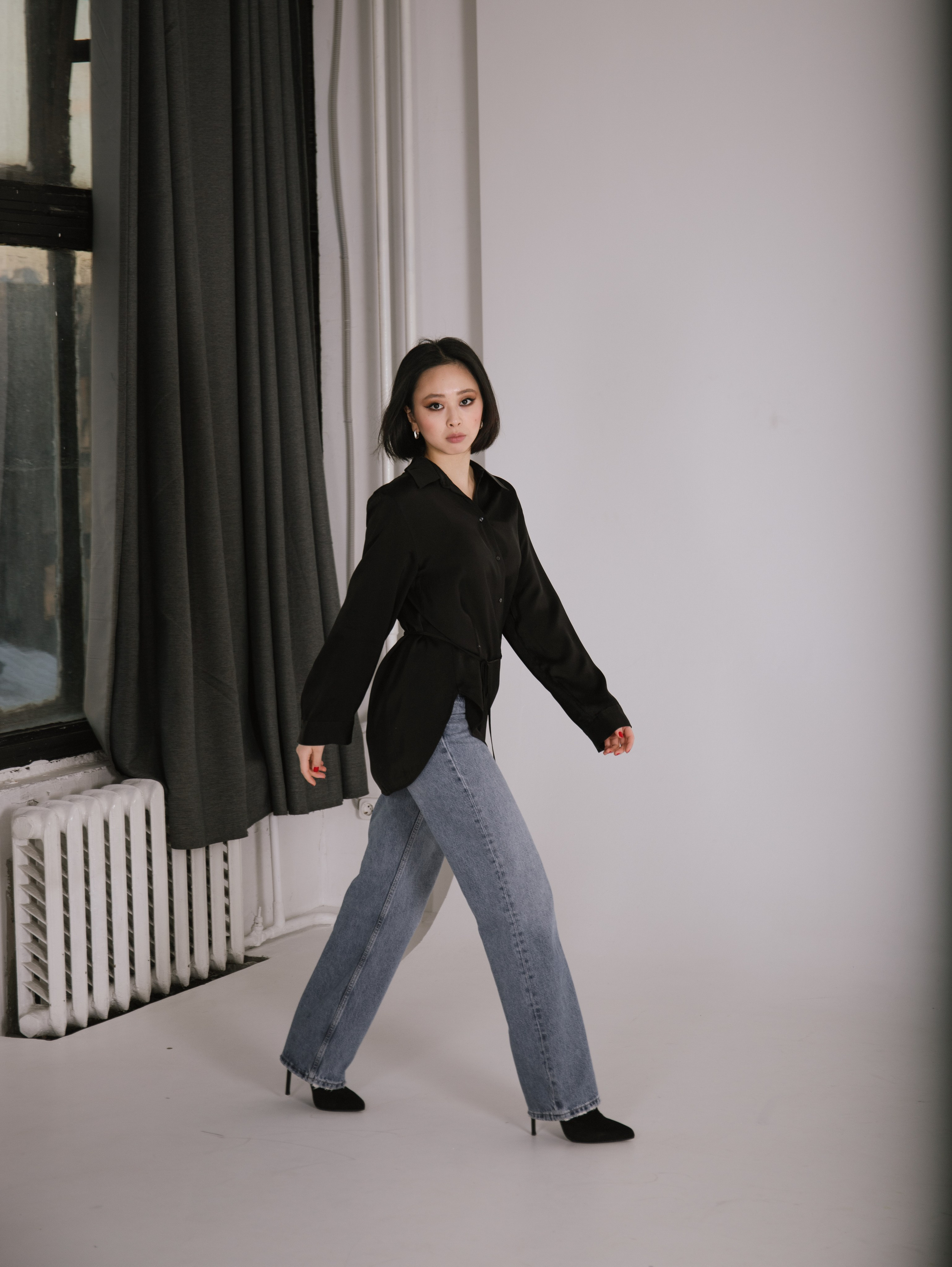 На циклораме. Свадебный и семейный фотограф в Москве Мила Широких