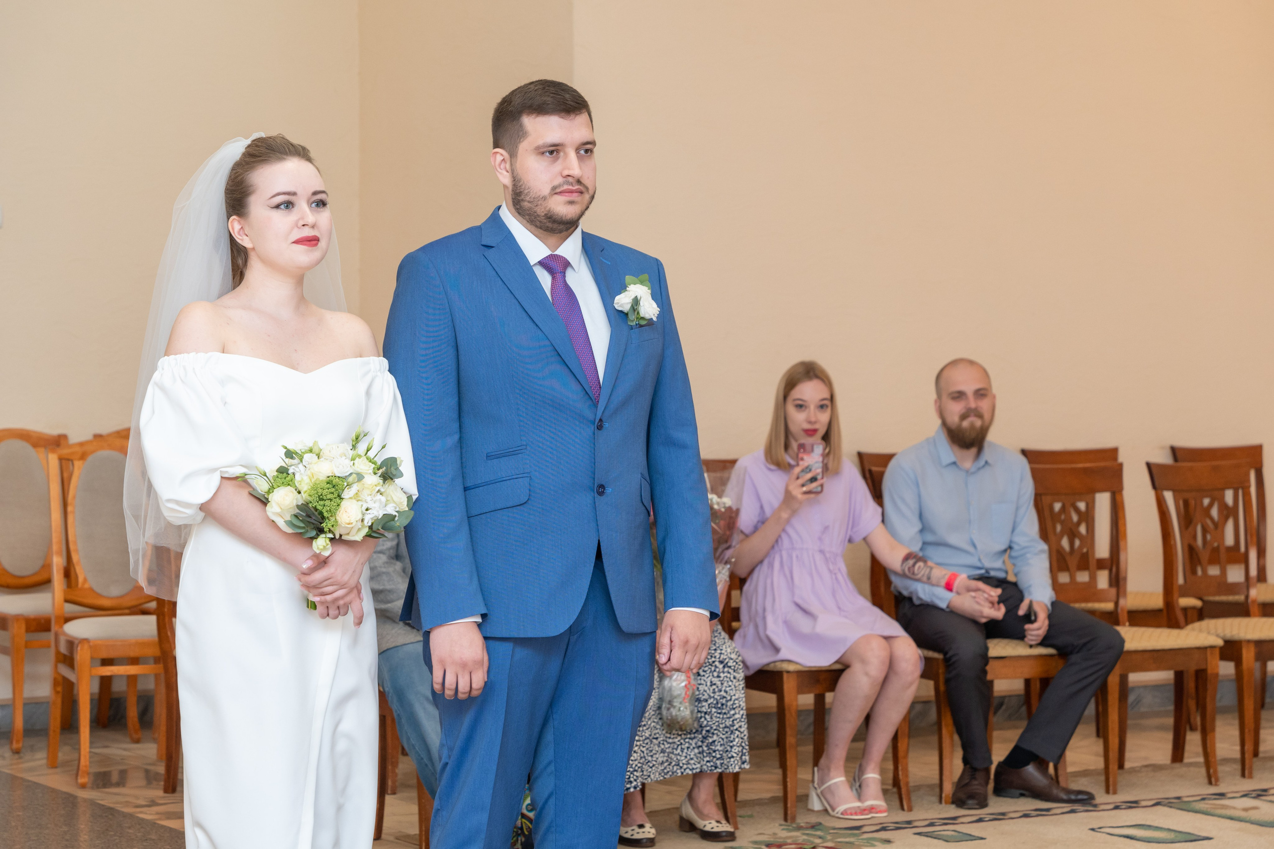 Таня и Андрей. ЗАГС. Репортажный и интерьерный фотограф Александра Солдатова