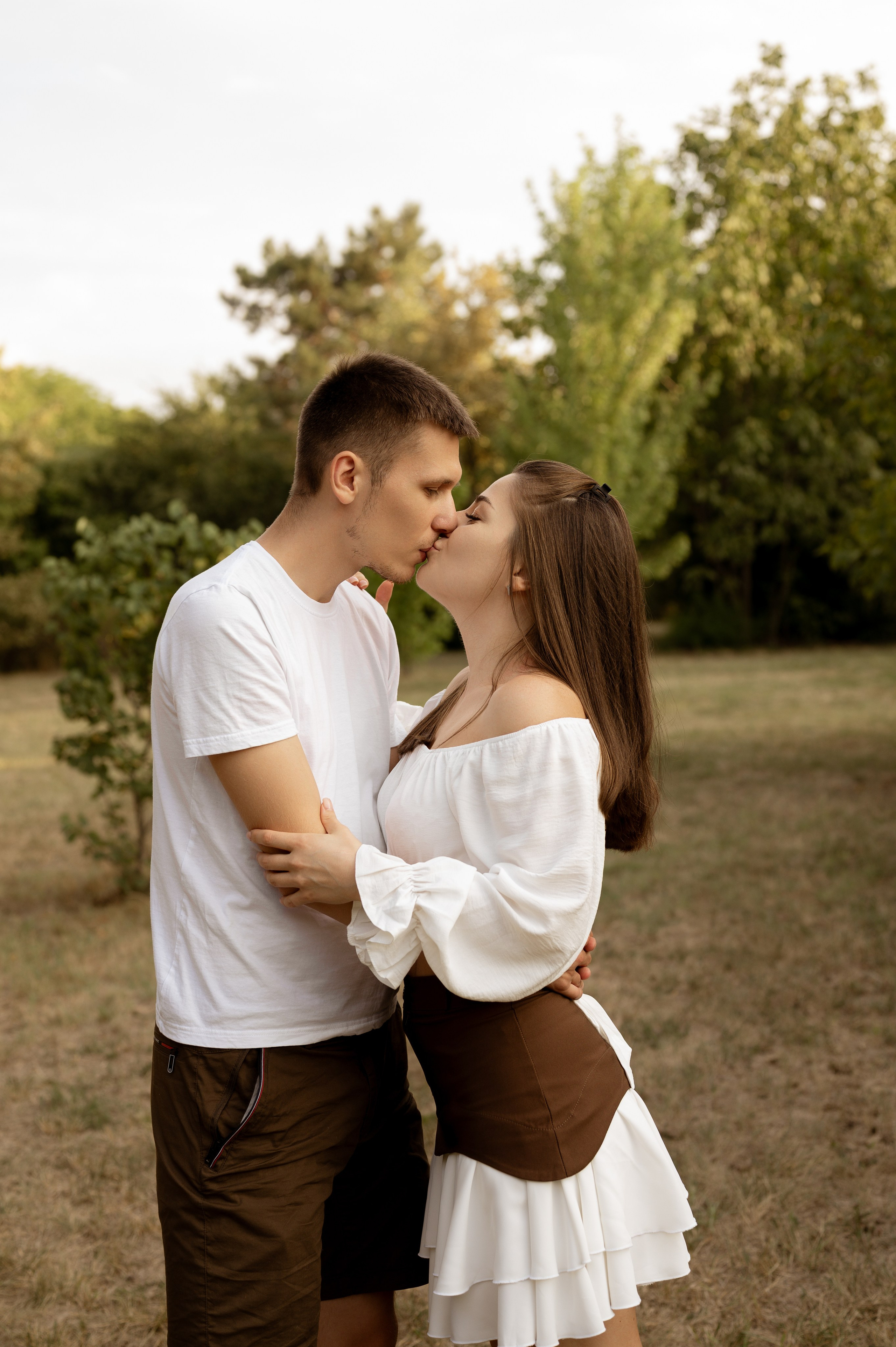 Летняя семейная фотосессия в парке. Свадебный и семейный фотограф в Краснодаре Алина Мельник