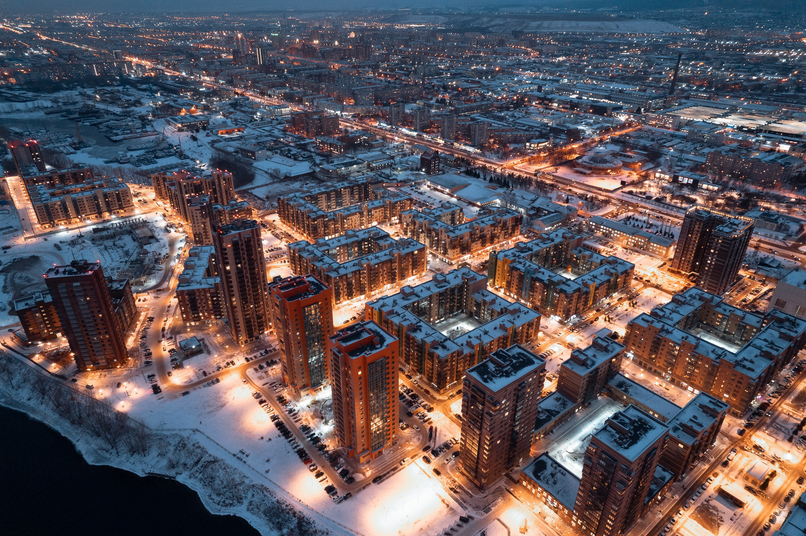 Сити-район «Южный берег». Репортажный фотограф Красноярск Алекс Чампакхам