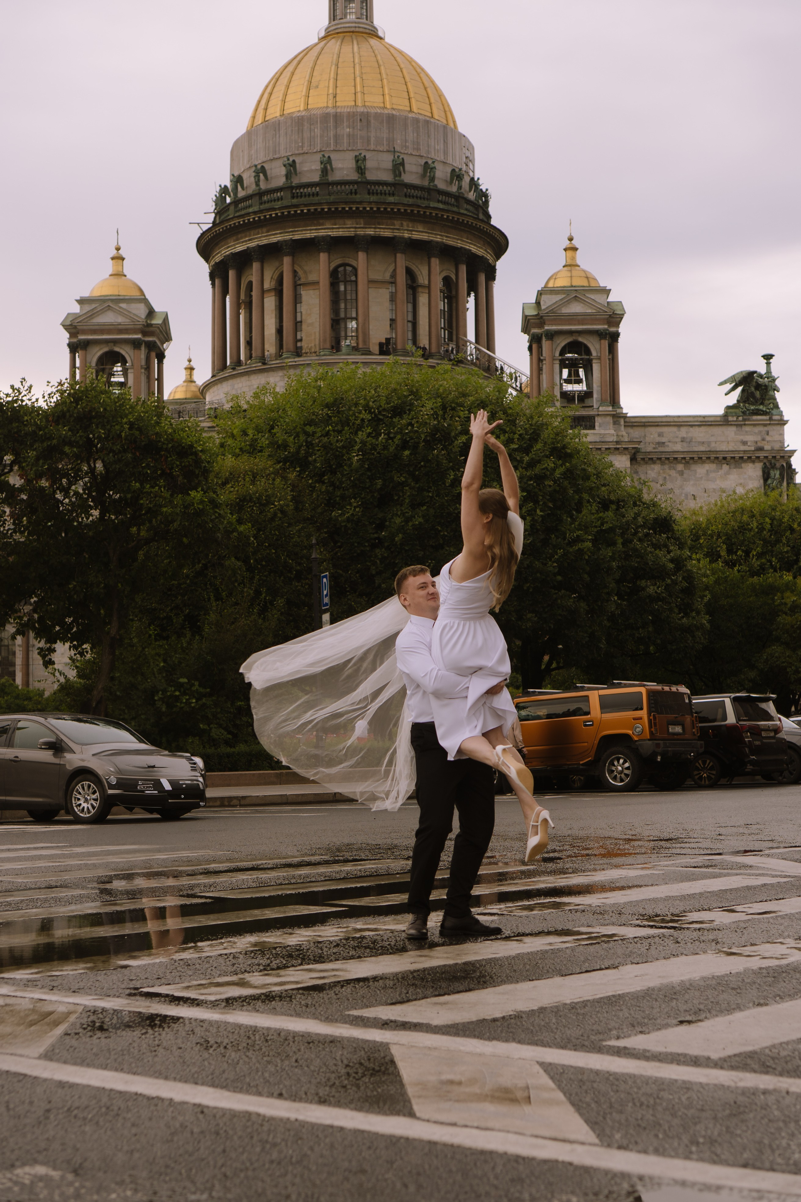 СВАДЕБНАЯ СЬЕМКА С ИСАКИЕВСКИМ СОБОРОМ, АСТОРИЯ И ЗАКОНОДАТЕЛЬНОЕ СОБРАНИЕ. Профессиональный фотограф, Санкт-Петербург — Виктория Богомолова