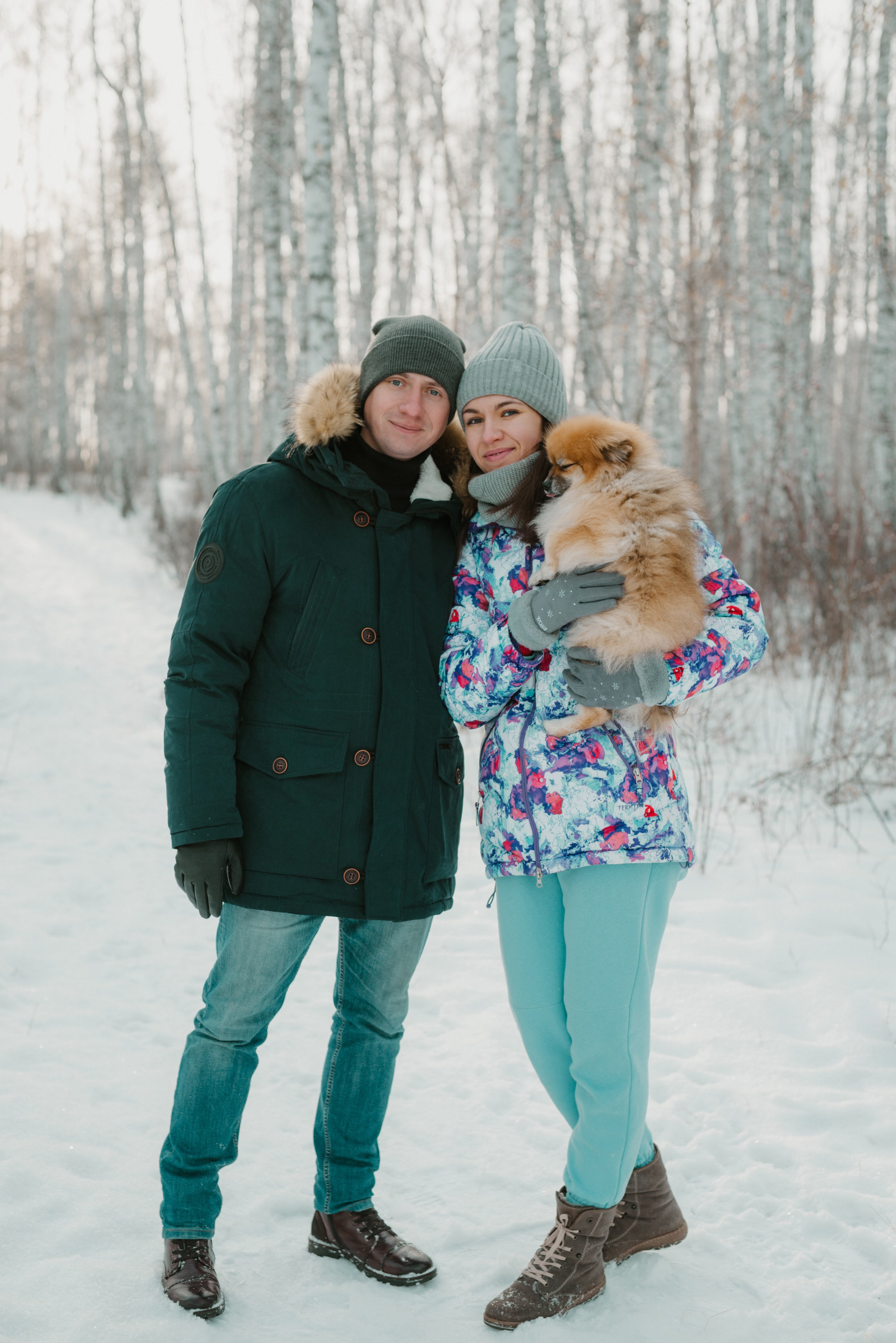 Прогулочная семейная фотосессия