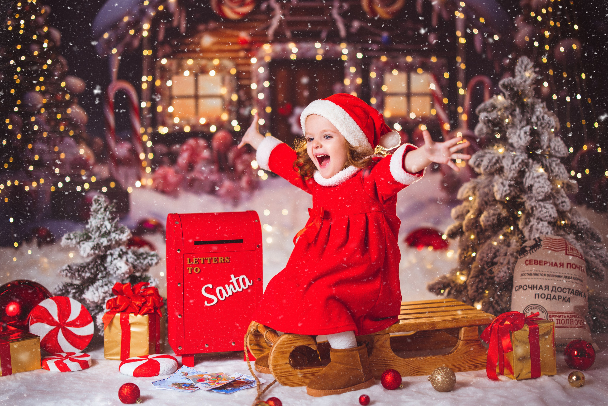 Фотостудия «Антураж», Пряничный домик. Семейный и детский фотограф в Краснодаре Анна Трашкова