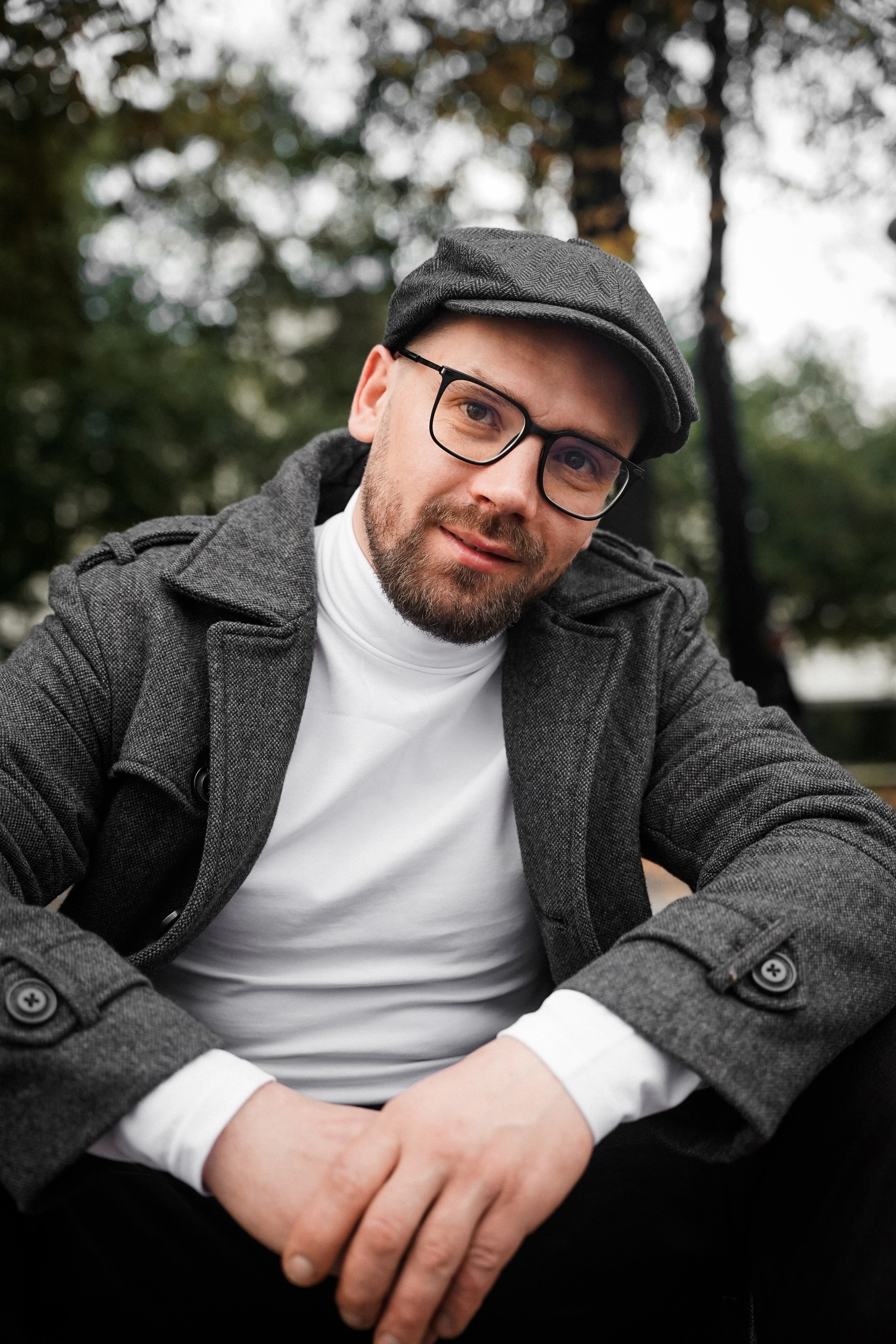 Прогулочная фотосессия для мужчины