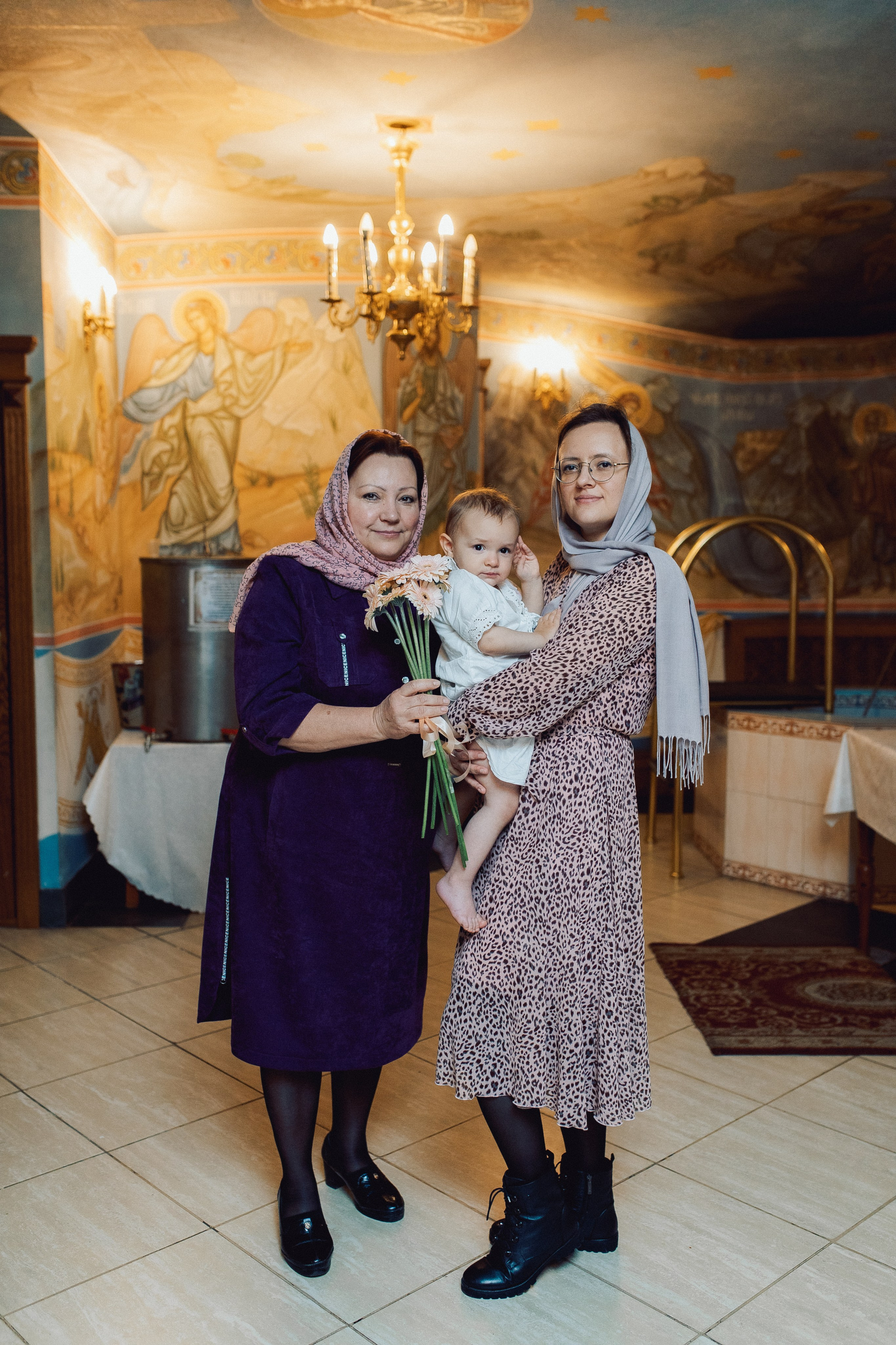 Крещение в Троицком соборе