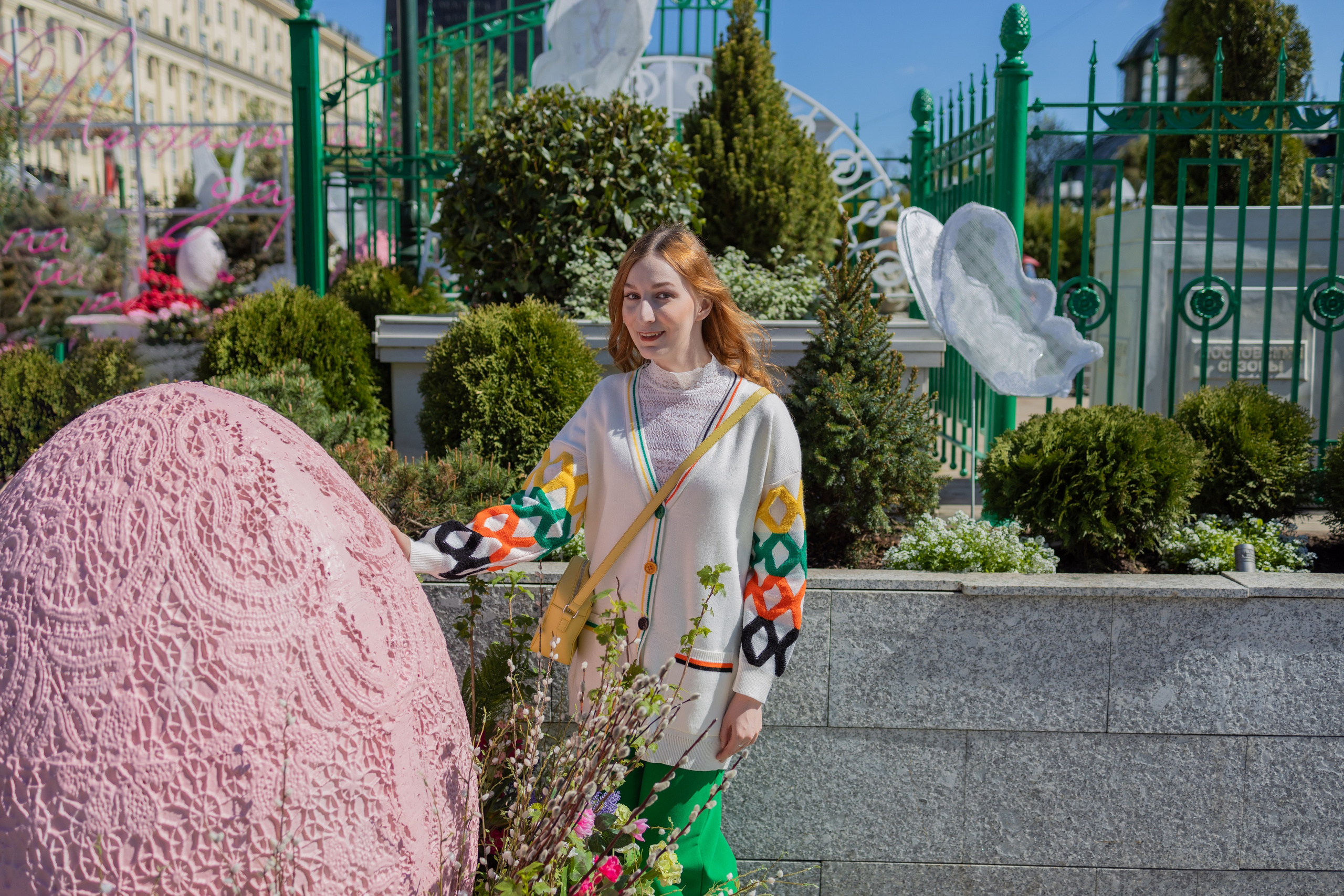 Весенняя прогулка с Еленой по Патриаршим. Репортажный, семейный и студийный фотограф в Москве Демин Алексей