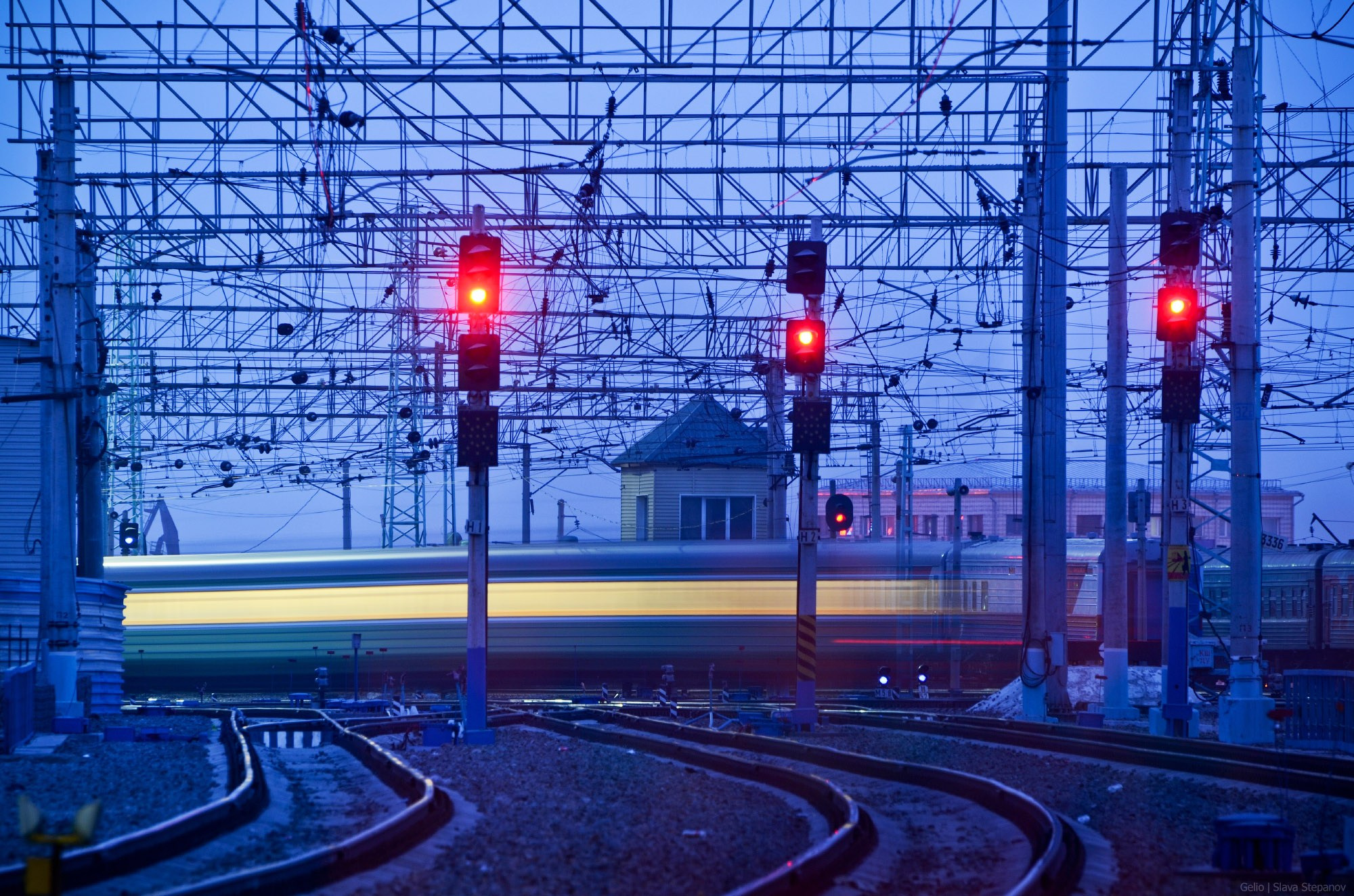 Железная дорога. Фотограф Слава Степанов, Gelio