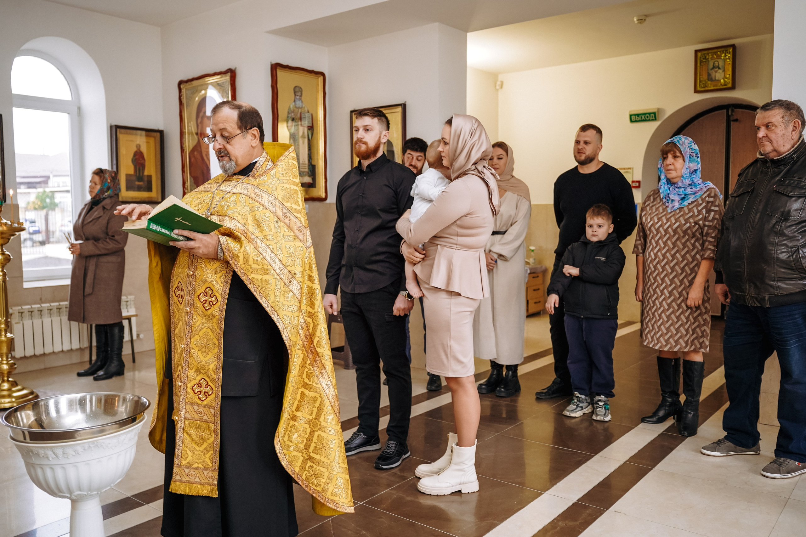 Таинство Крещения. Фотограф Новороссийск | Геленджик и ЮФО Эльвина Ясинская