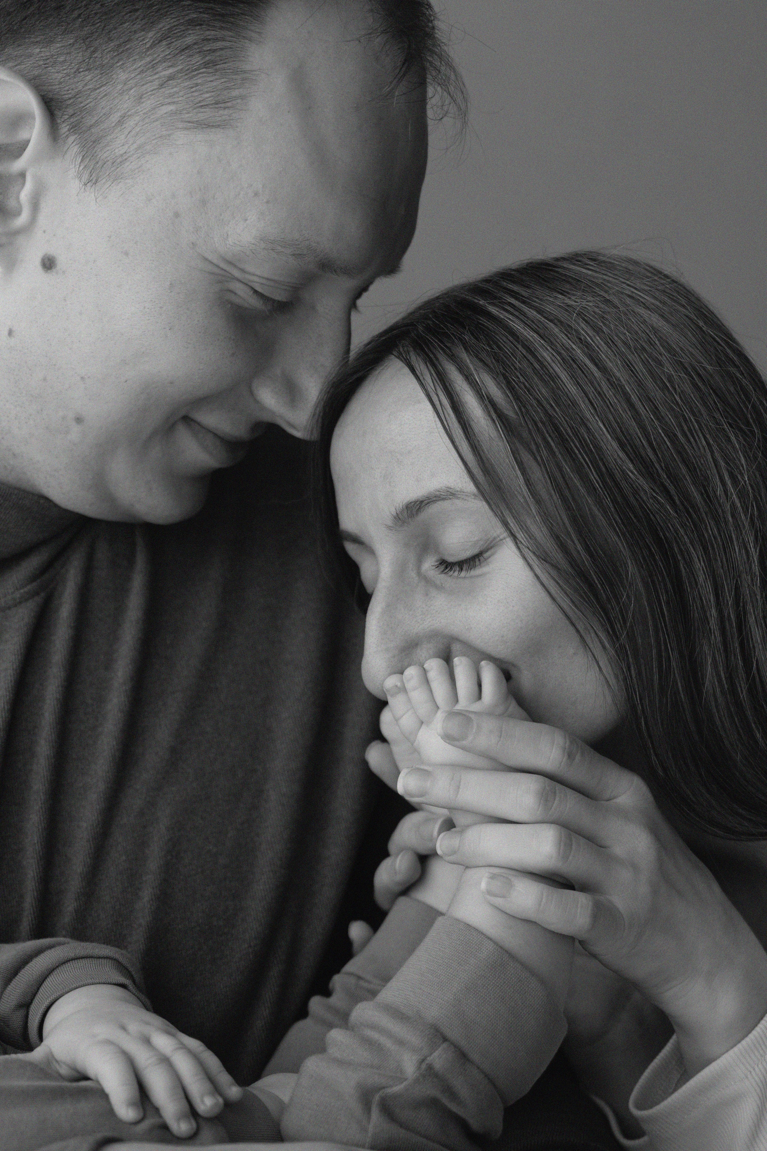 Домашняя новогодняя фотосессия с малышом. Фотограф видеограф Ольга Василевская