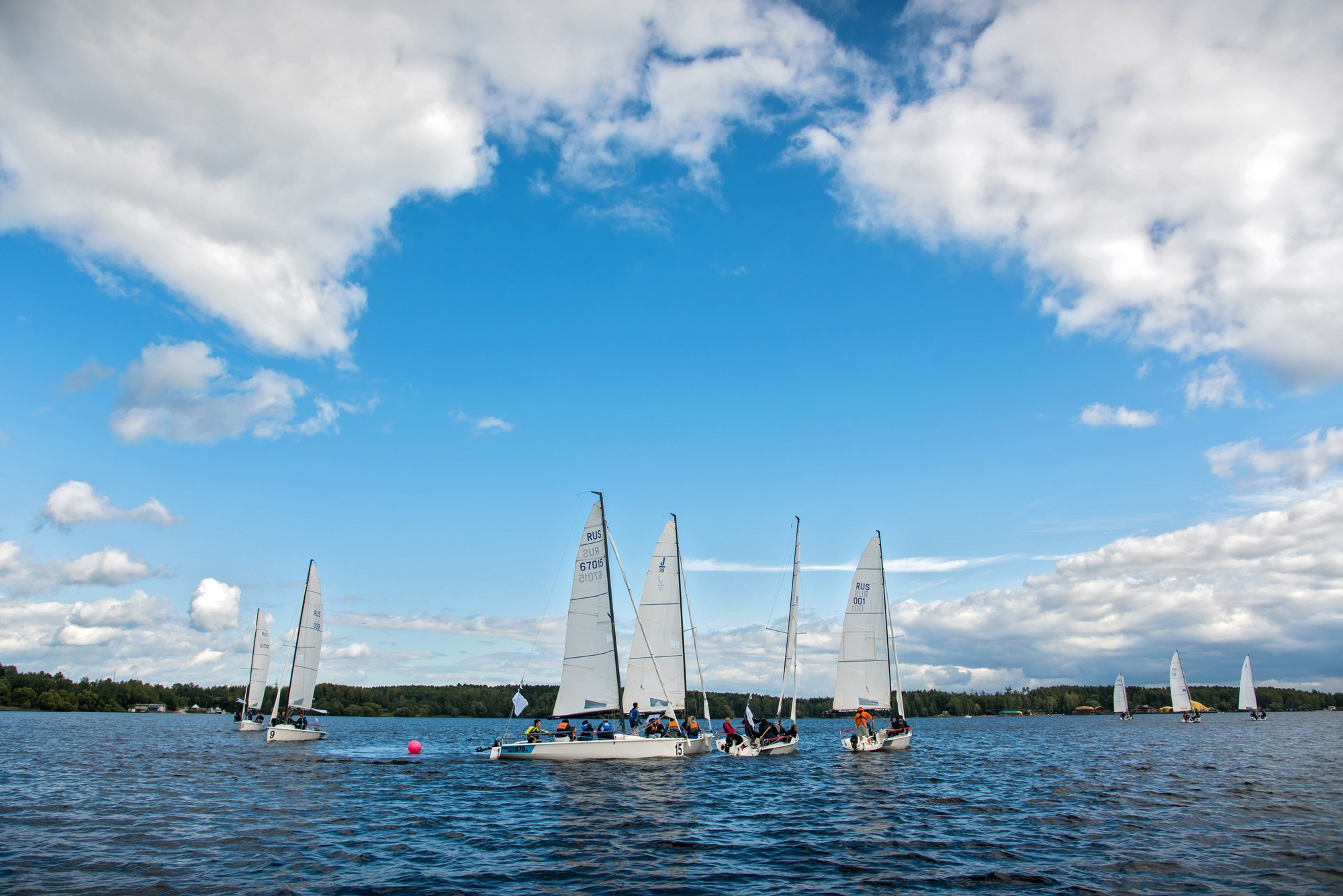 Парусная регата. Anzhina1.wfolio.pro