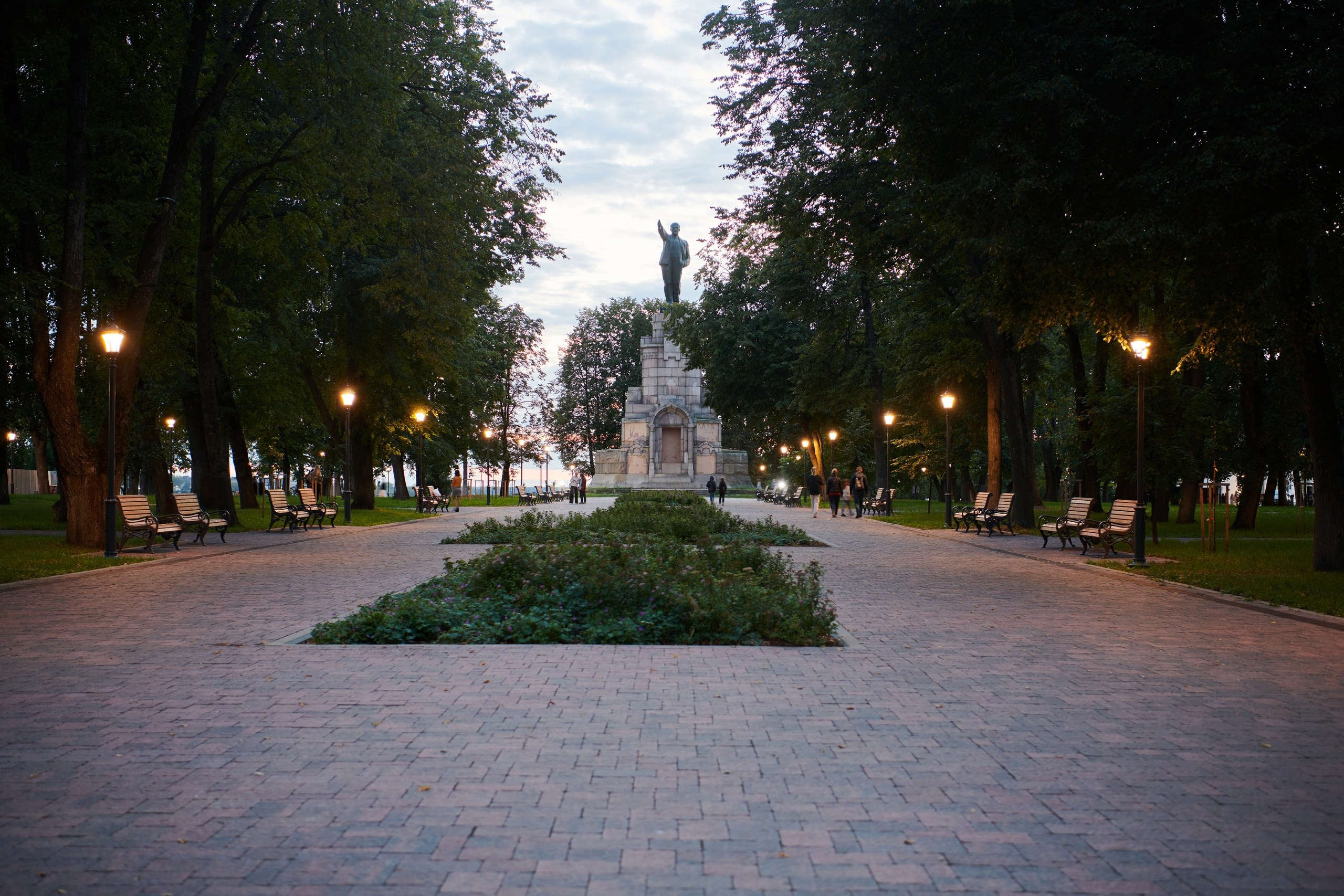 Уличное освещение и мебель. Ольга Чёкотова (Фотограф Кострома)