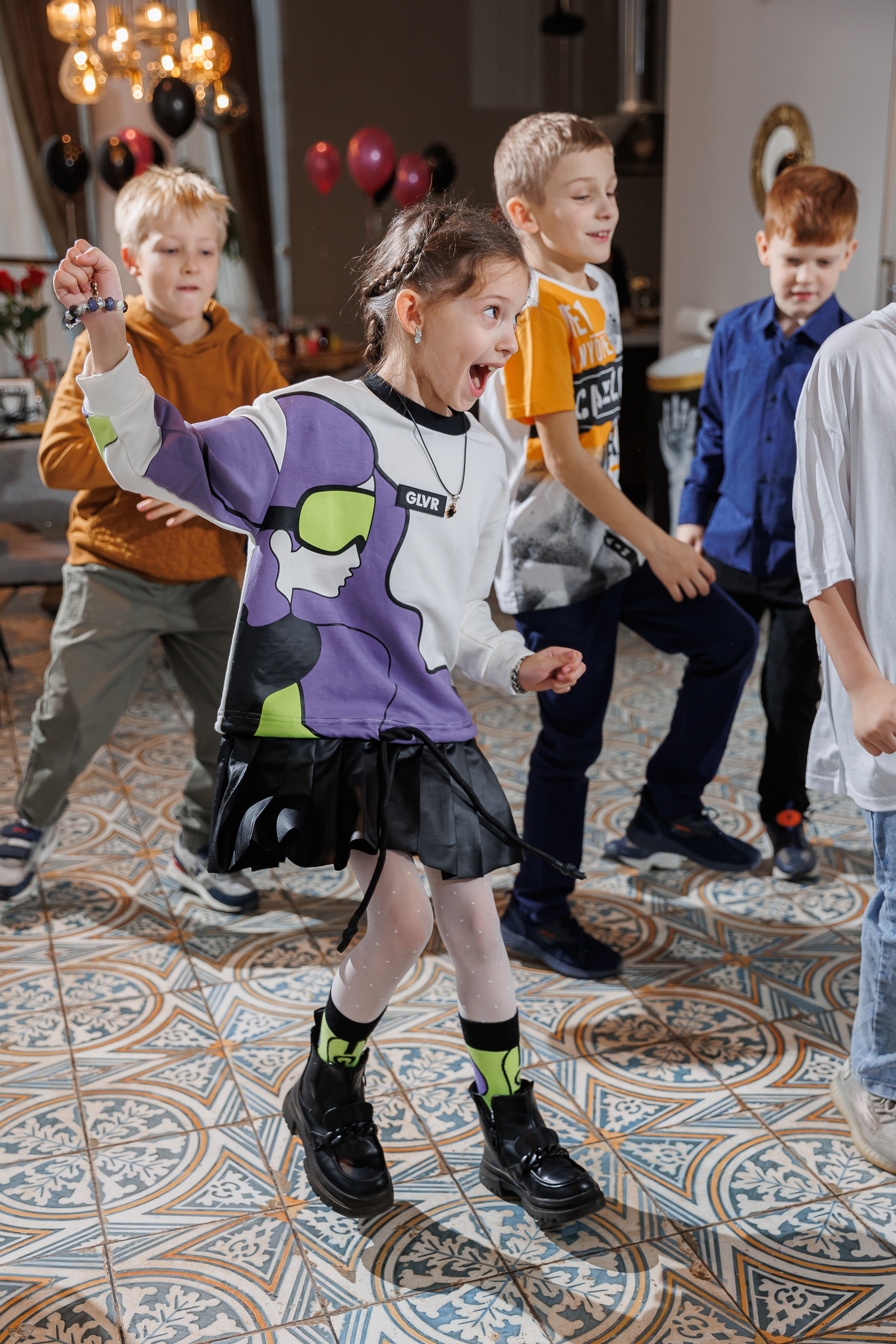 День рождения Насти «Венсдэй во Вкусотеррии». Семейный и детский фотограф Комина Елена, Власиха, Одинцово