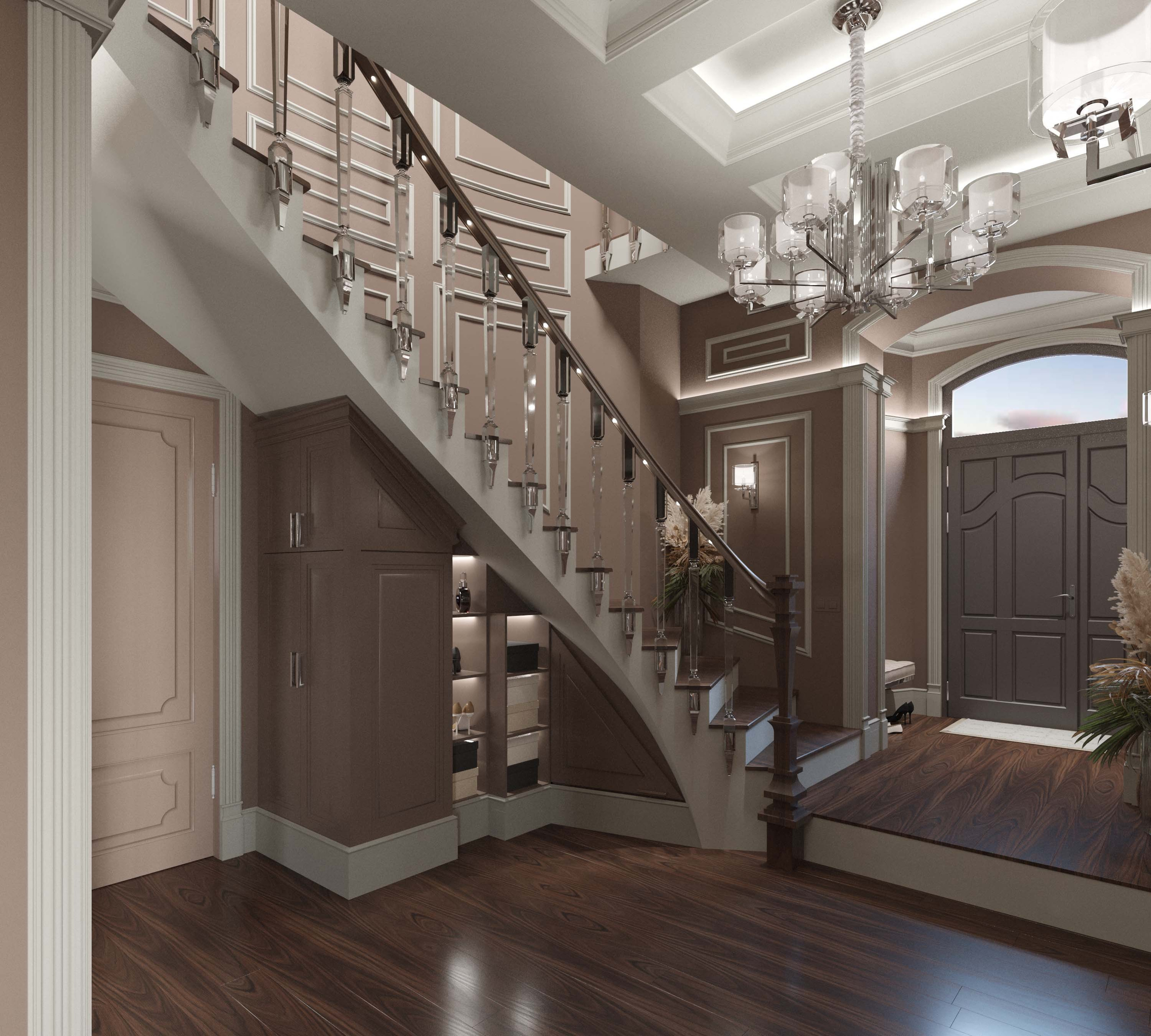 Интерьер частного жилого дома