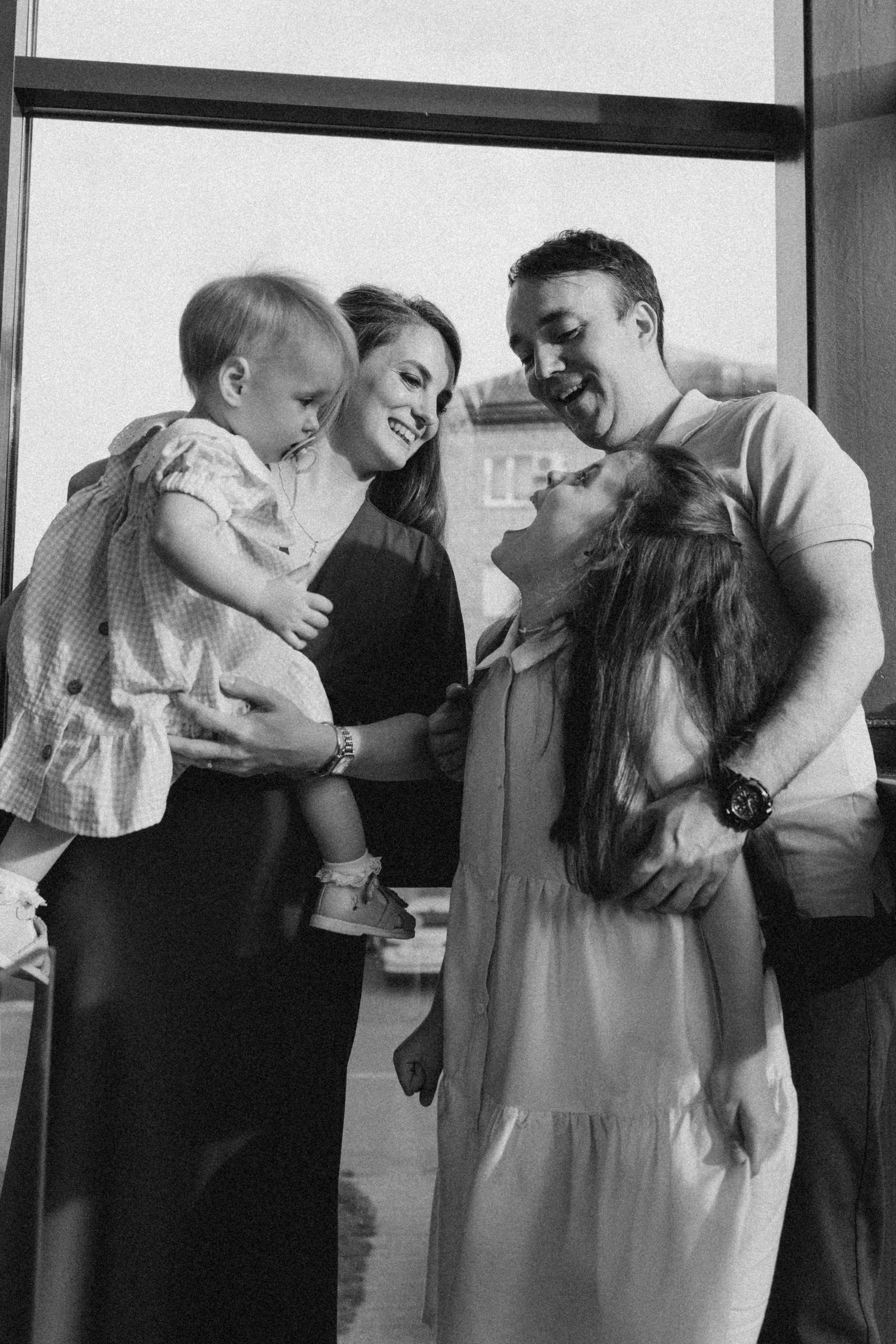 Семейная фотосессия на берегу реки для Миши, Тани, Сони и Таи. Свадебный фотограф в Тамбове Павел Четвертков