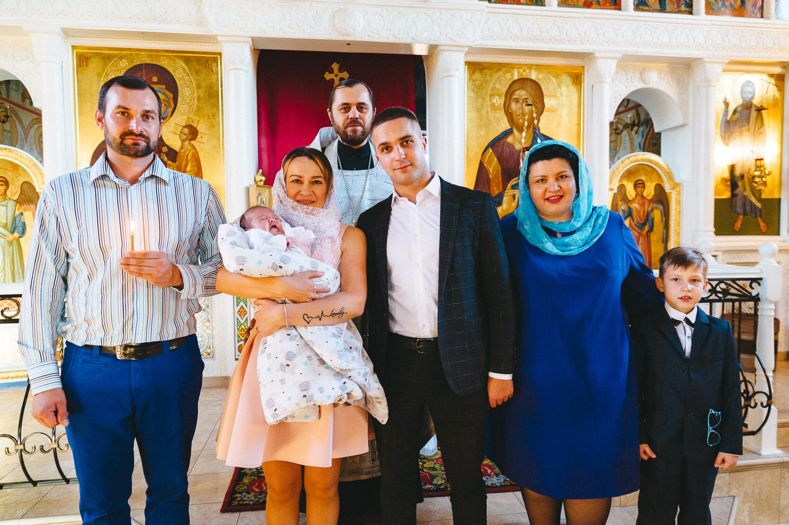 Крещение в Серебрянке. Свадебный и семейный фотограф в Минске Филиппович Александр