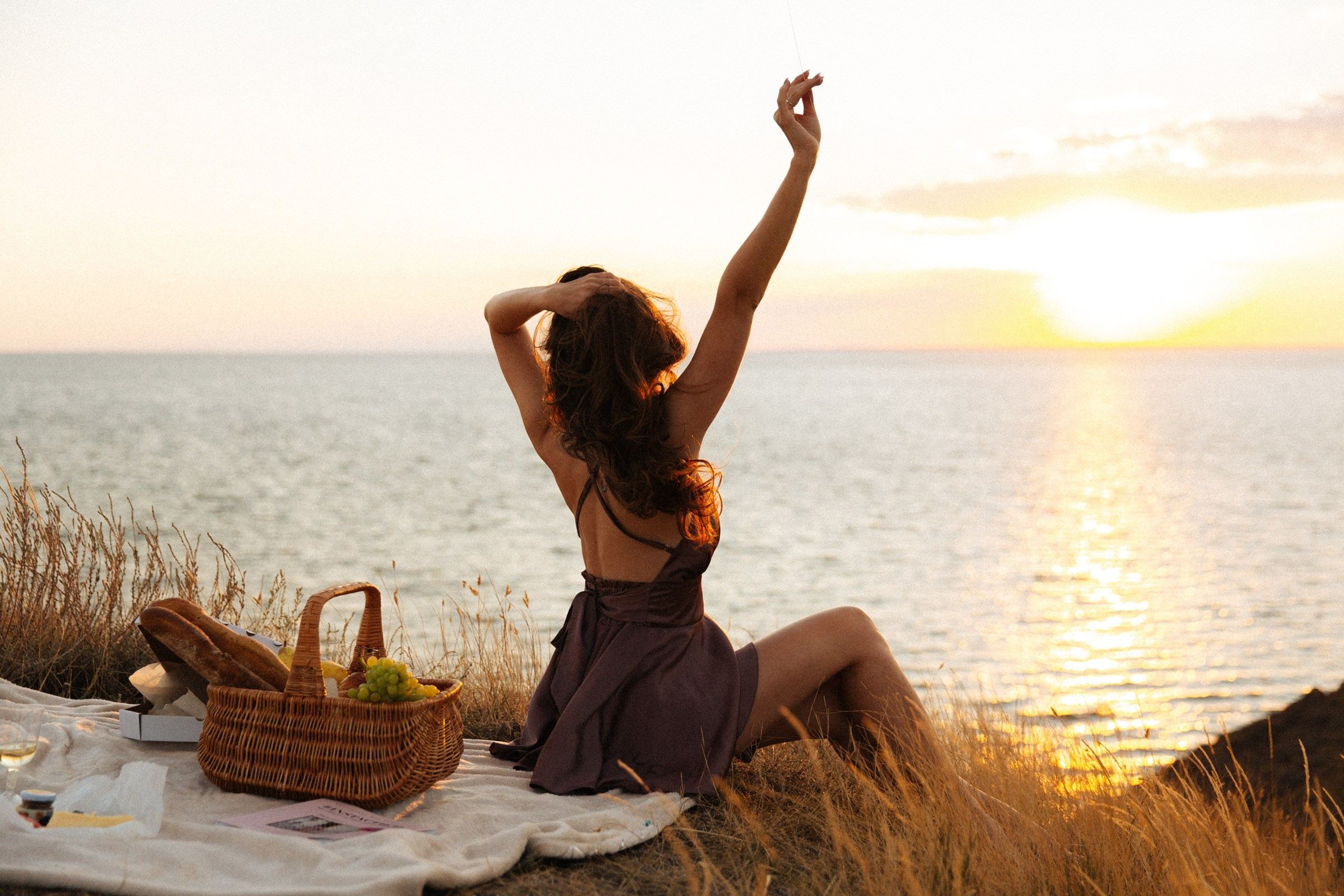 Индивидуальная фотосессия на закате Анапа. Свадебный фотограф и видеограф Краснодар, Ростов, Сочи, Новороссийск