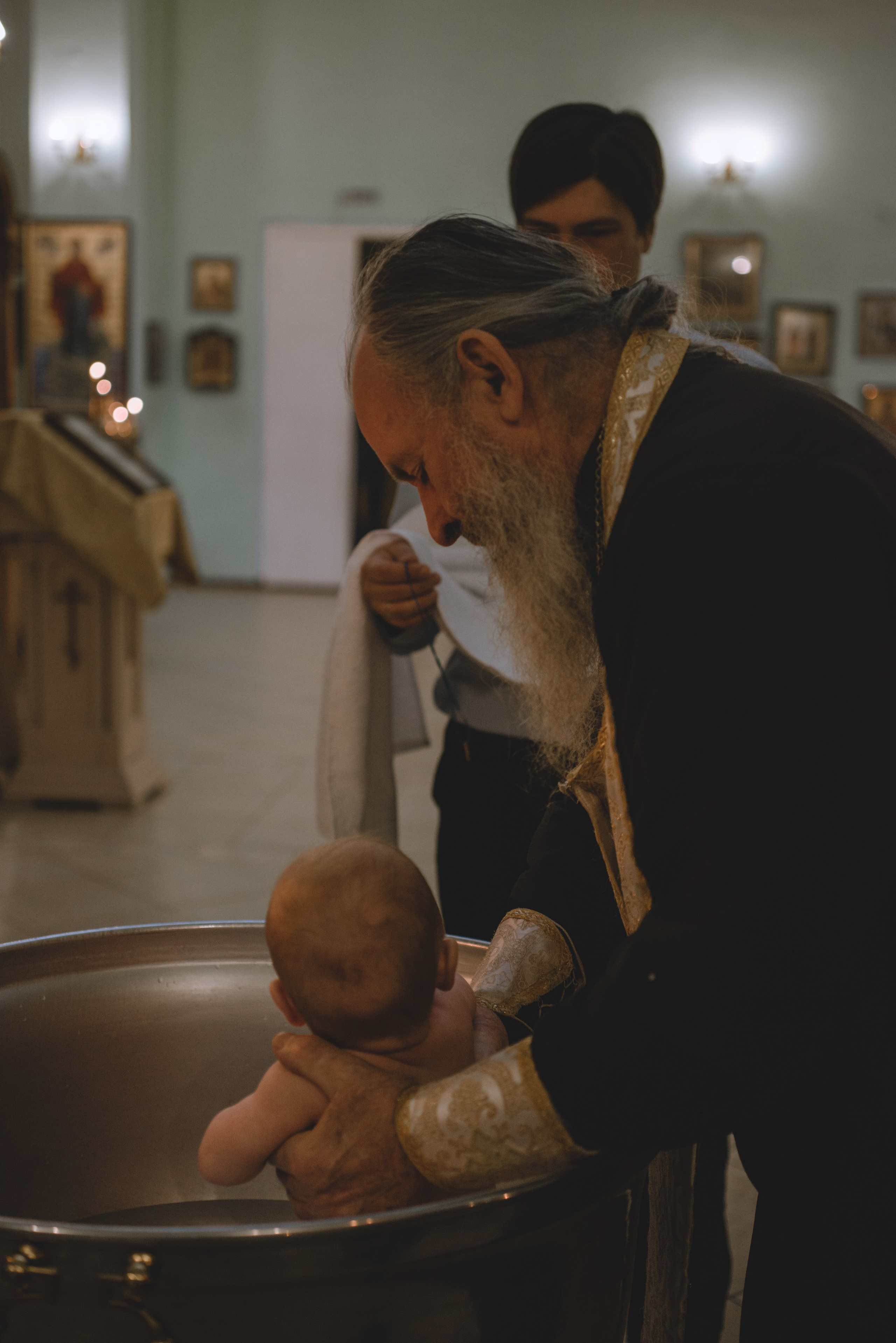 Крещение Константина. Фотограф Людмила Белова