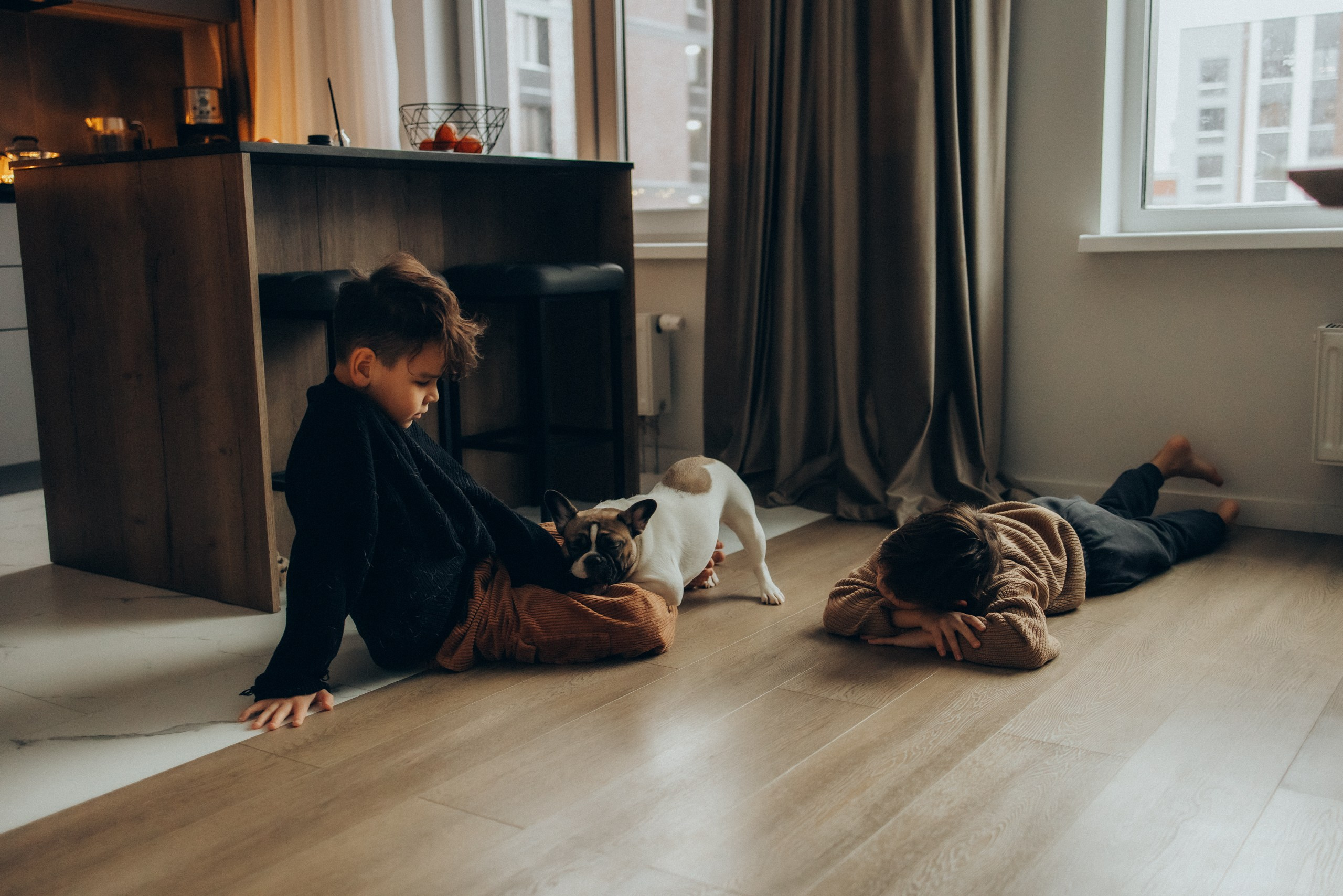 Руслан, Тимур и Луна. Семейный фотограф Москва