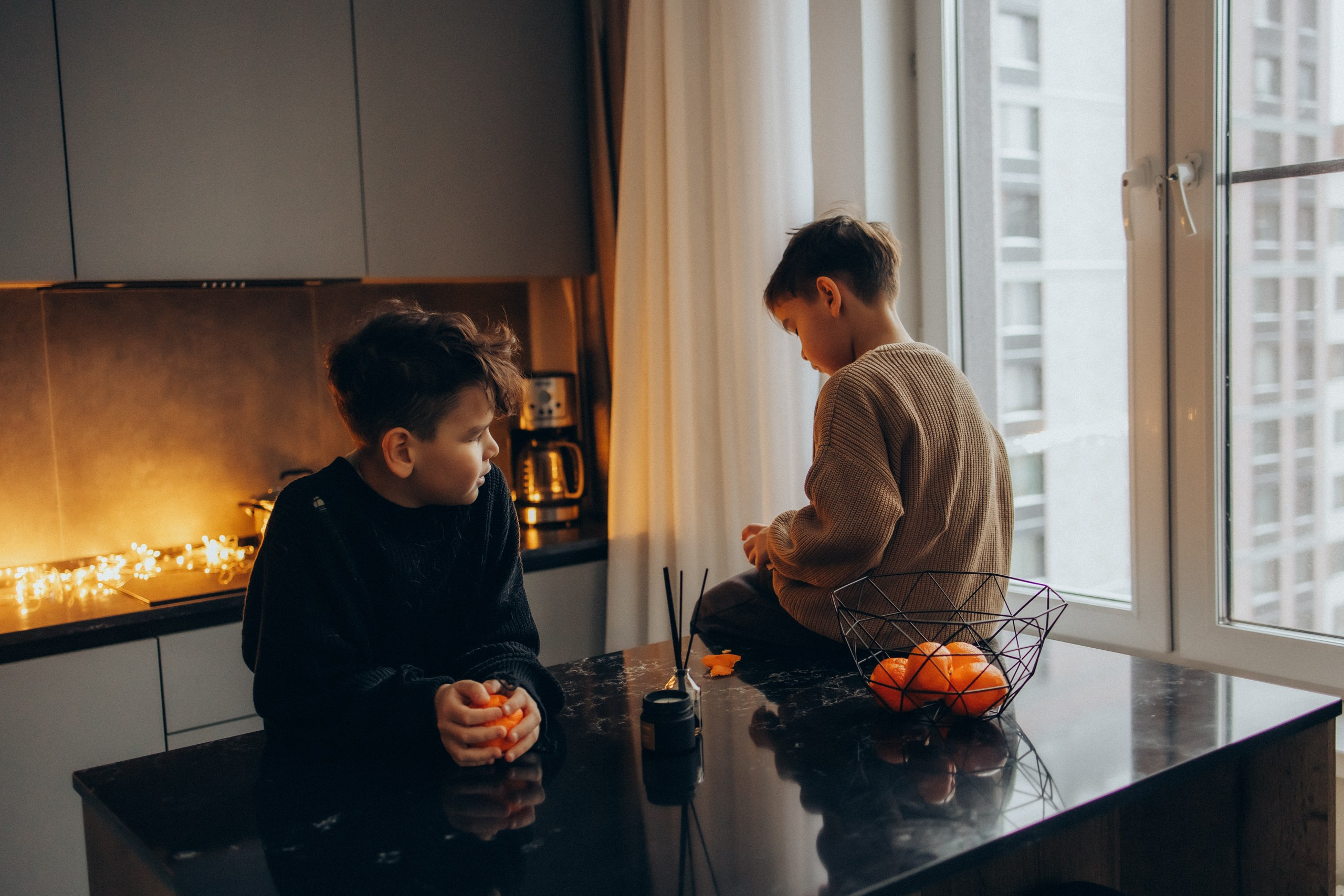 Руслан, Тимур и Луна. Семейный фотограф Москва