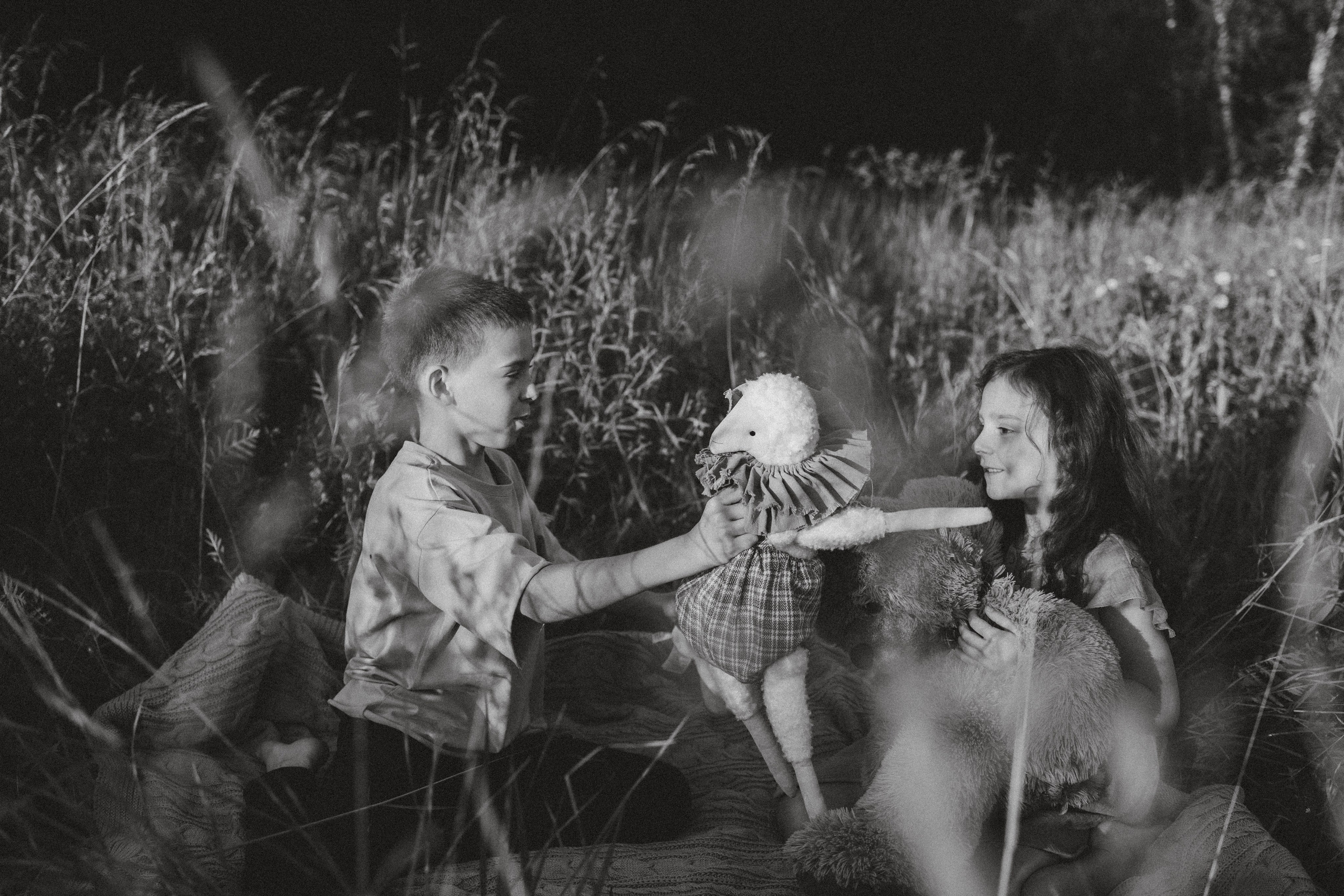 Илья, Катя, Ваня и Соня. Семейный фотограф Москва