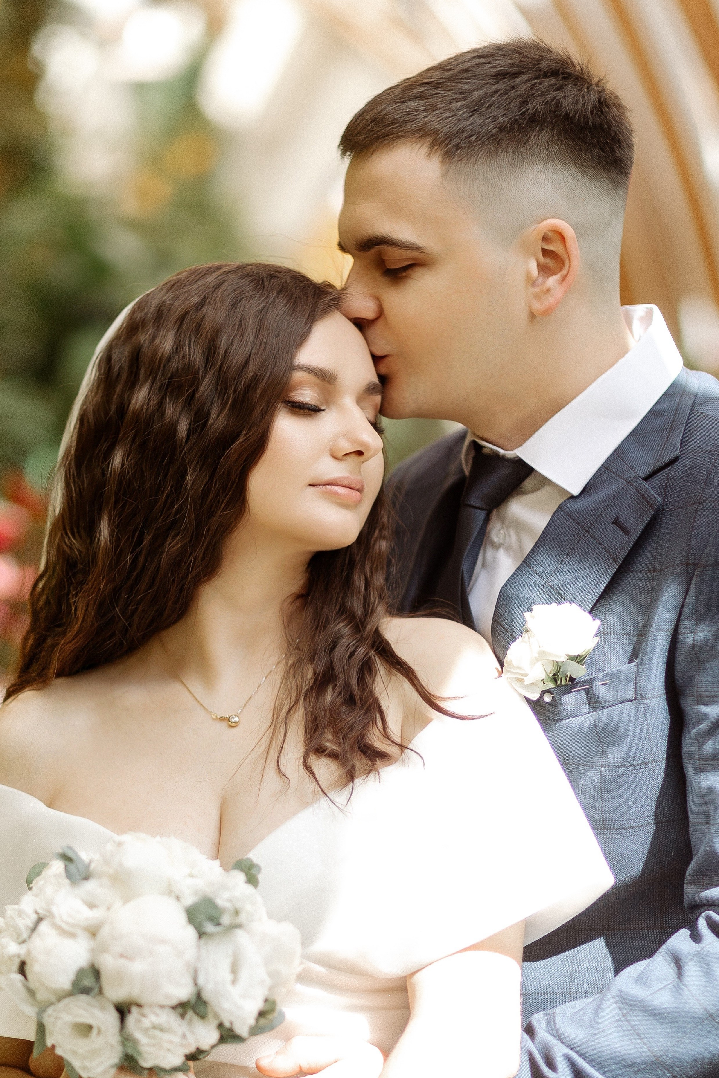 Царицынская оранжерея. Свадебный фотограф Маргарита Глумскова