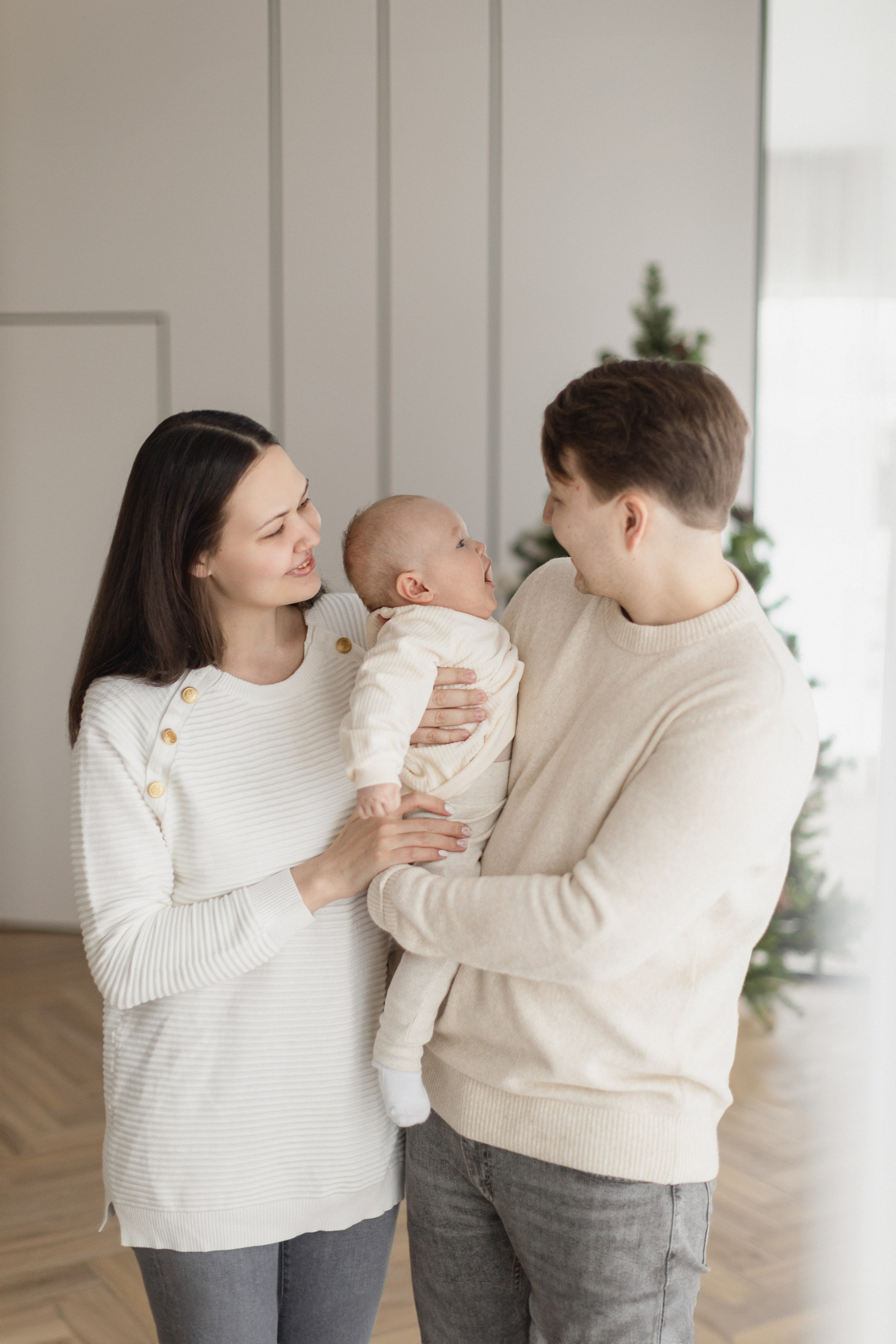 Мария и Максим с сыном. Кузьмина Анастасия — контент-фотограф | Москва