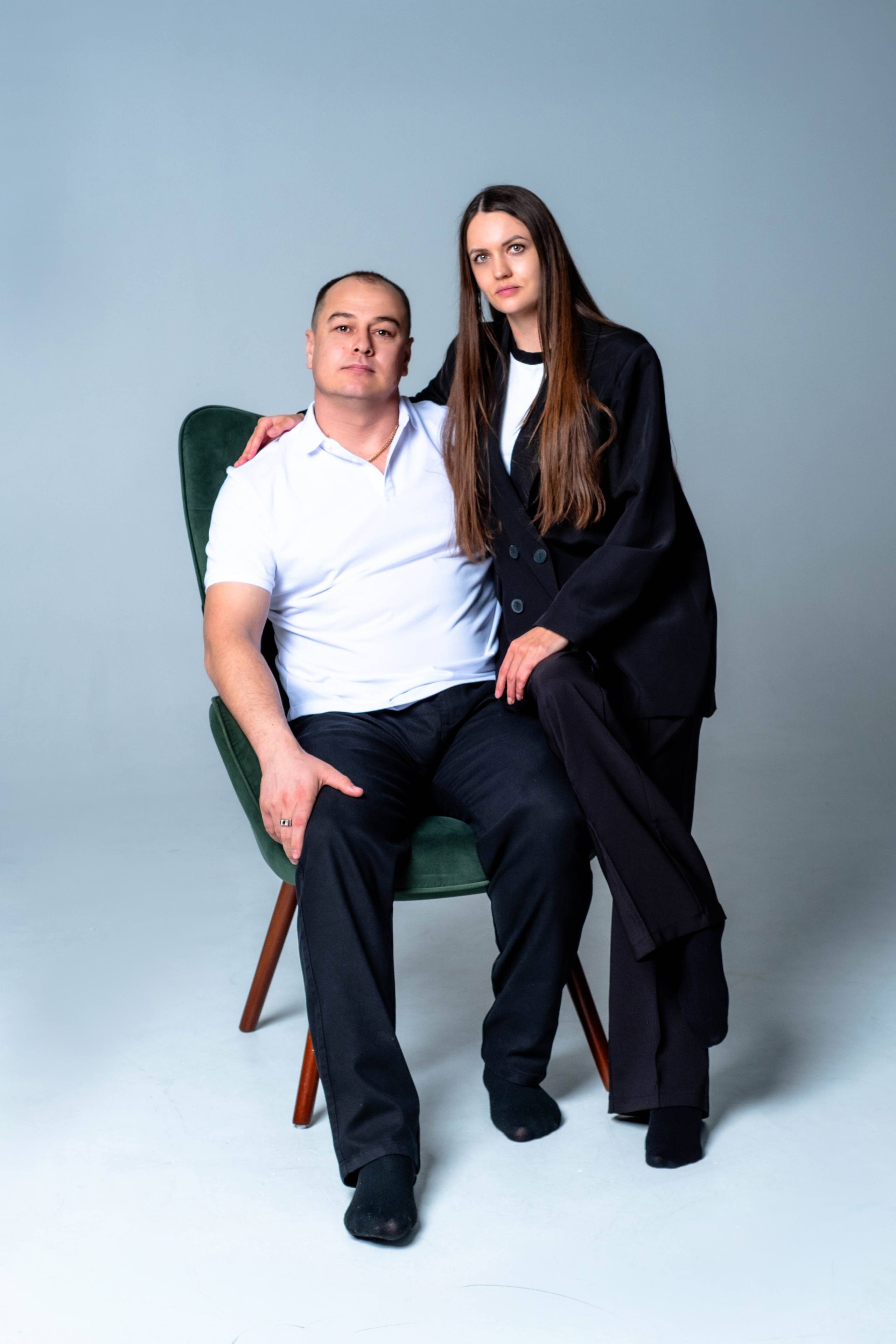 Семейная пара. Студийный, портретный, семейный фотограф Южно-Сахалинска Яна Радаева