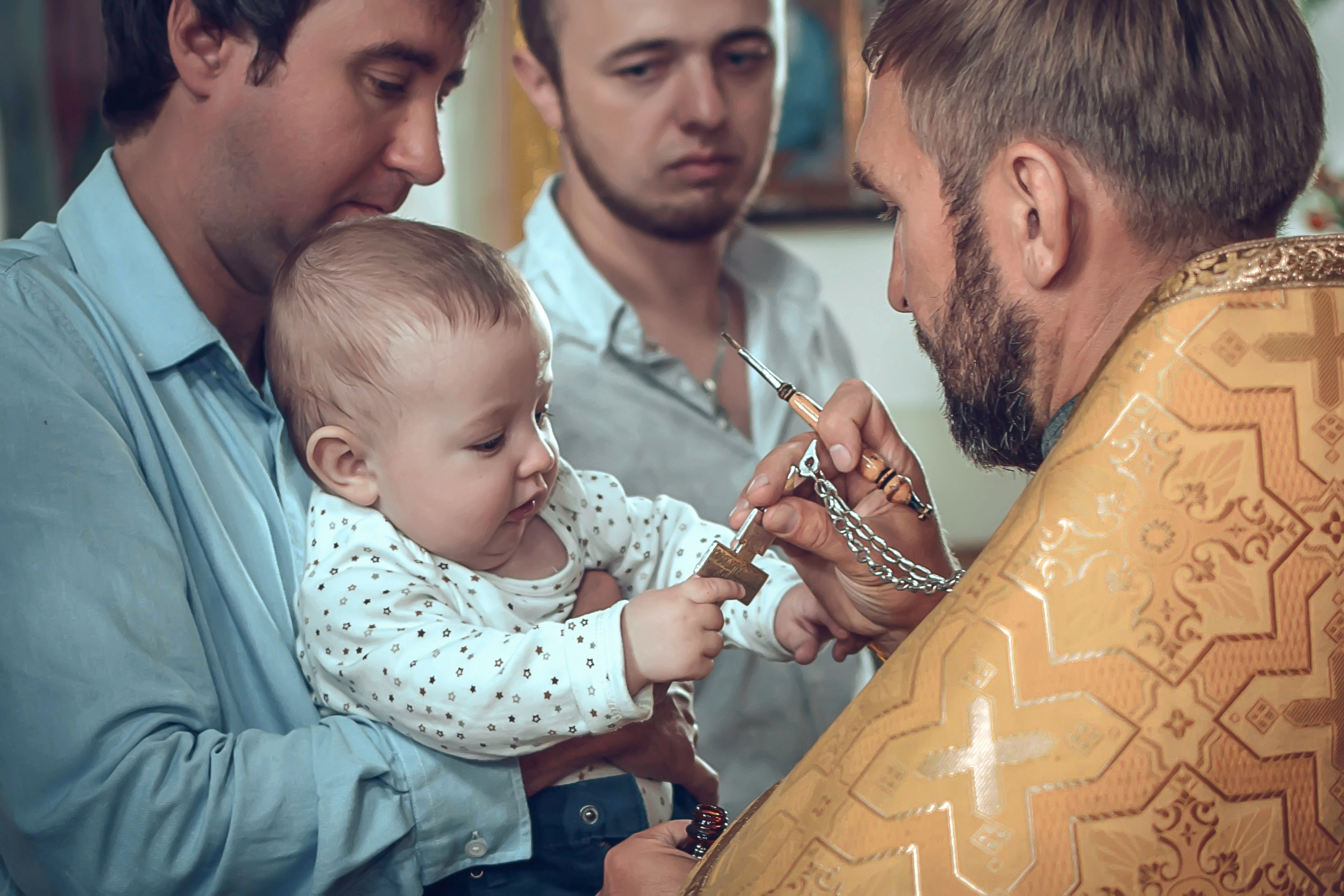 Таинство Крещения. Семейный и детский фотограф, фотограф на Крещение Венчание в Новосибирске Ксения Залешина