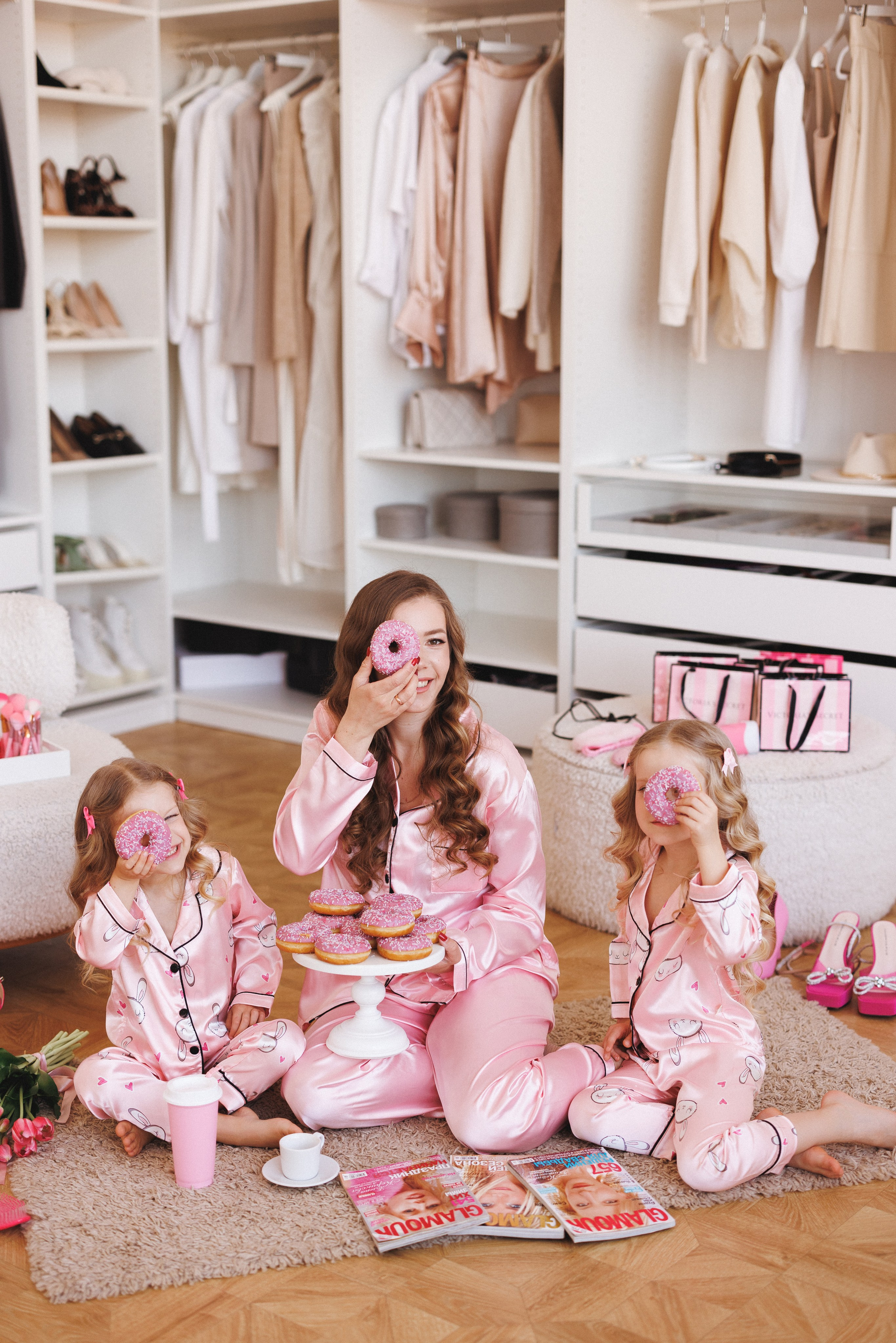 Фотосессия для девочек в тематике «Гардеробная». Семейный и детский фотограф в Краснодаре Анна Трашкова